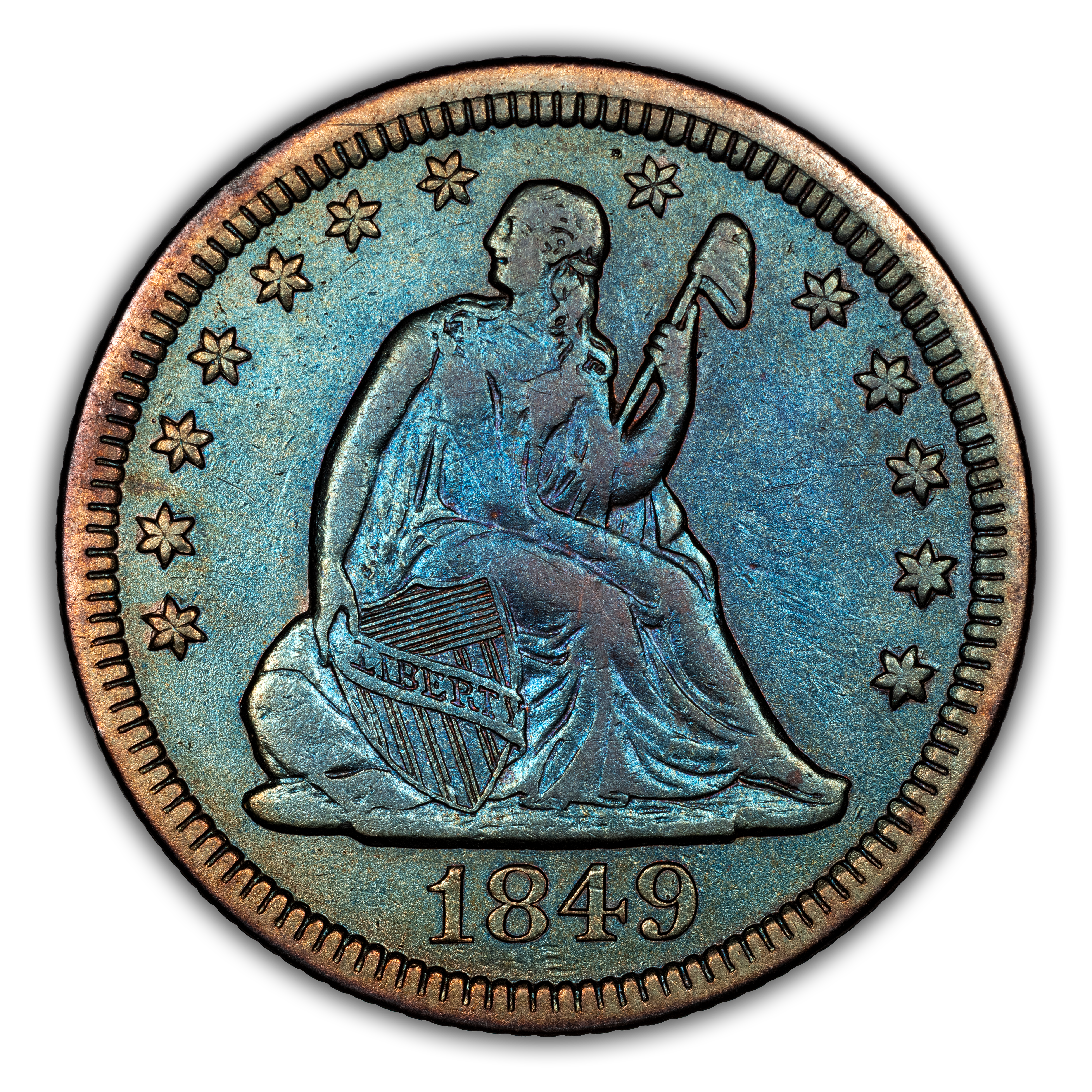 1849 25c MS