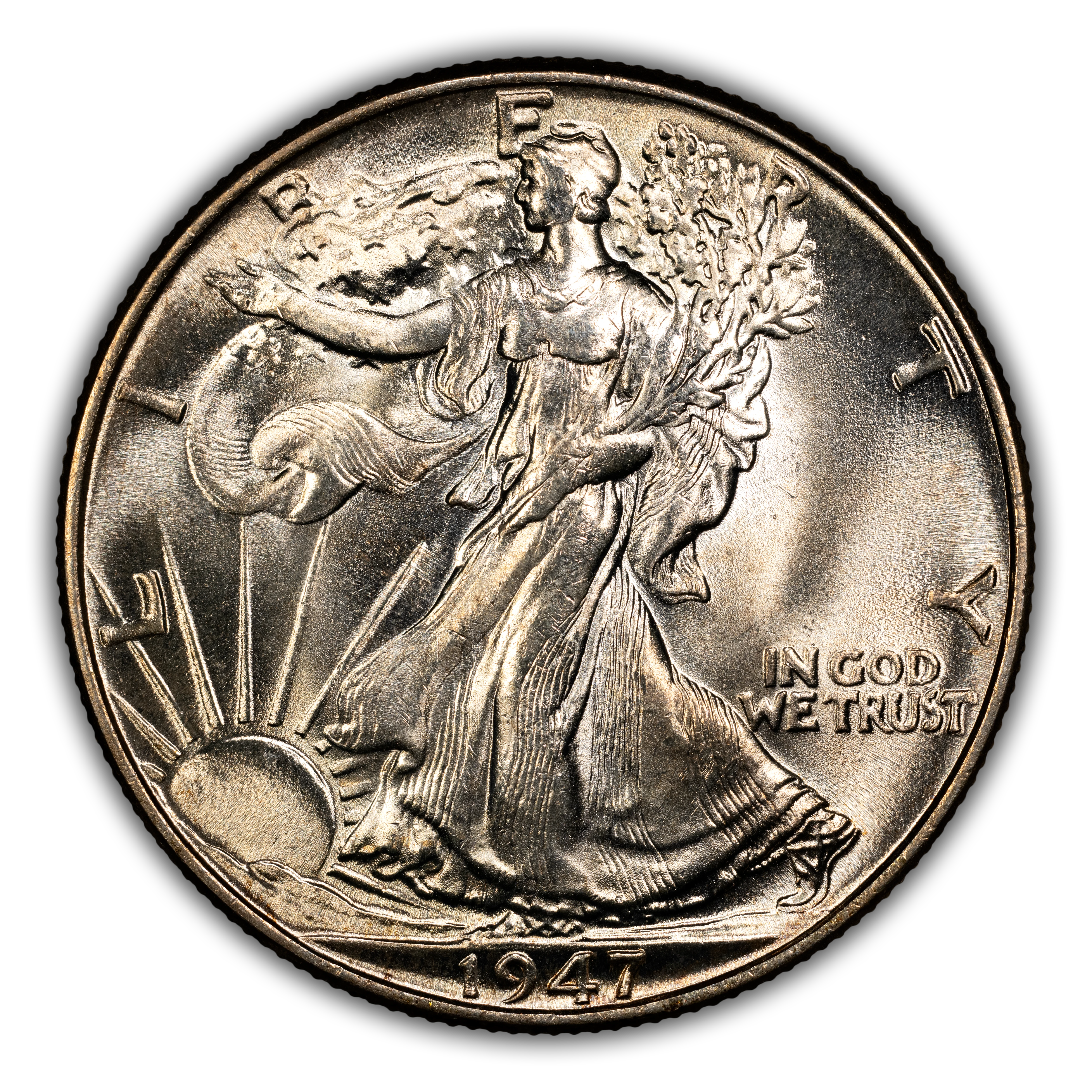 1947 50c MS60 CAC thumbnail 22