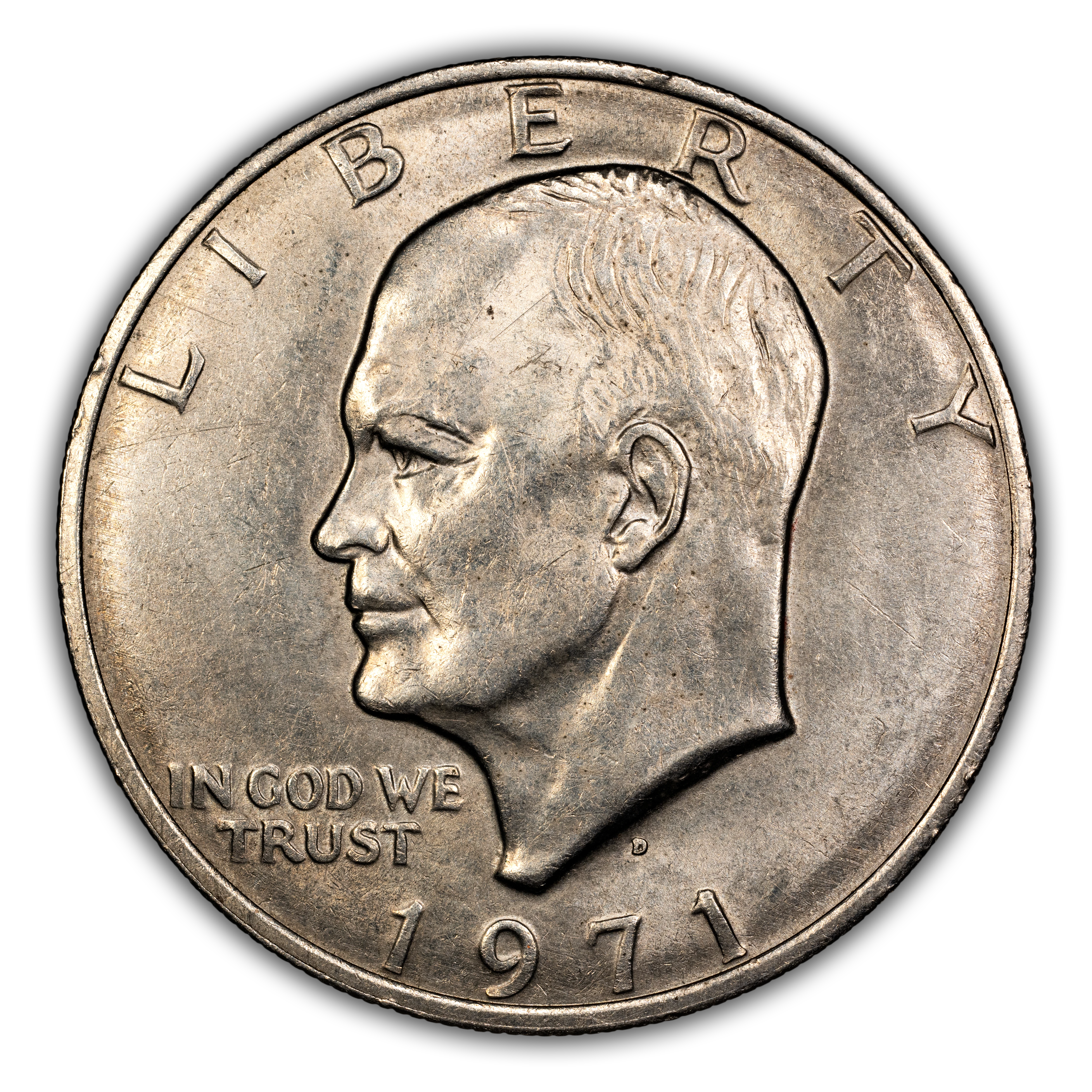 1971-D $1 MS66 CAC thumbnail 4