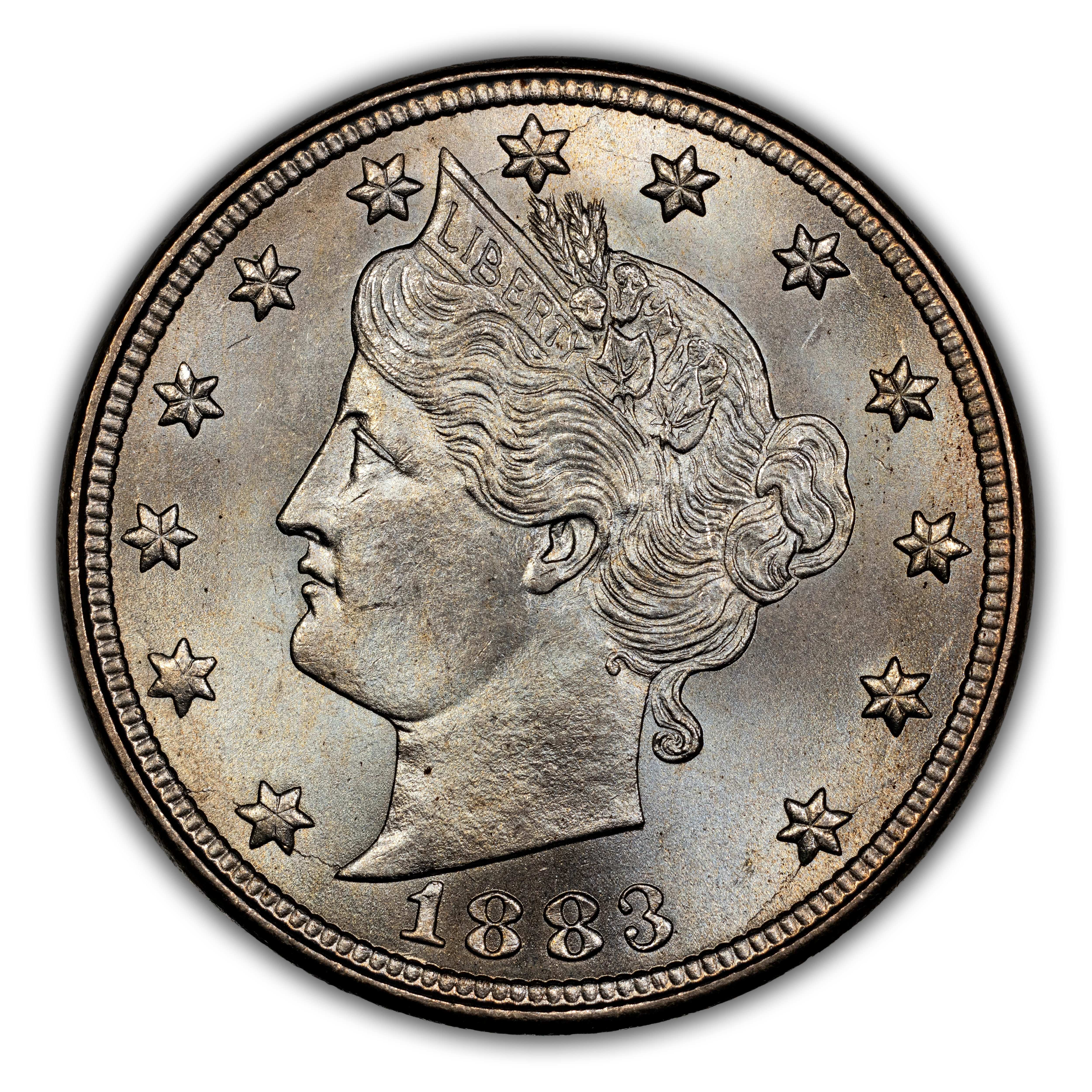 1883 5c No Cents MS thumbnail 4