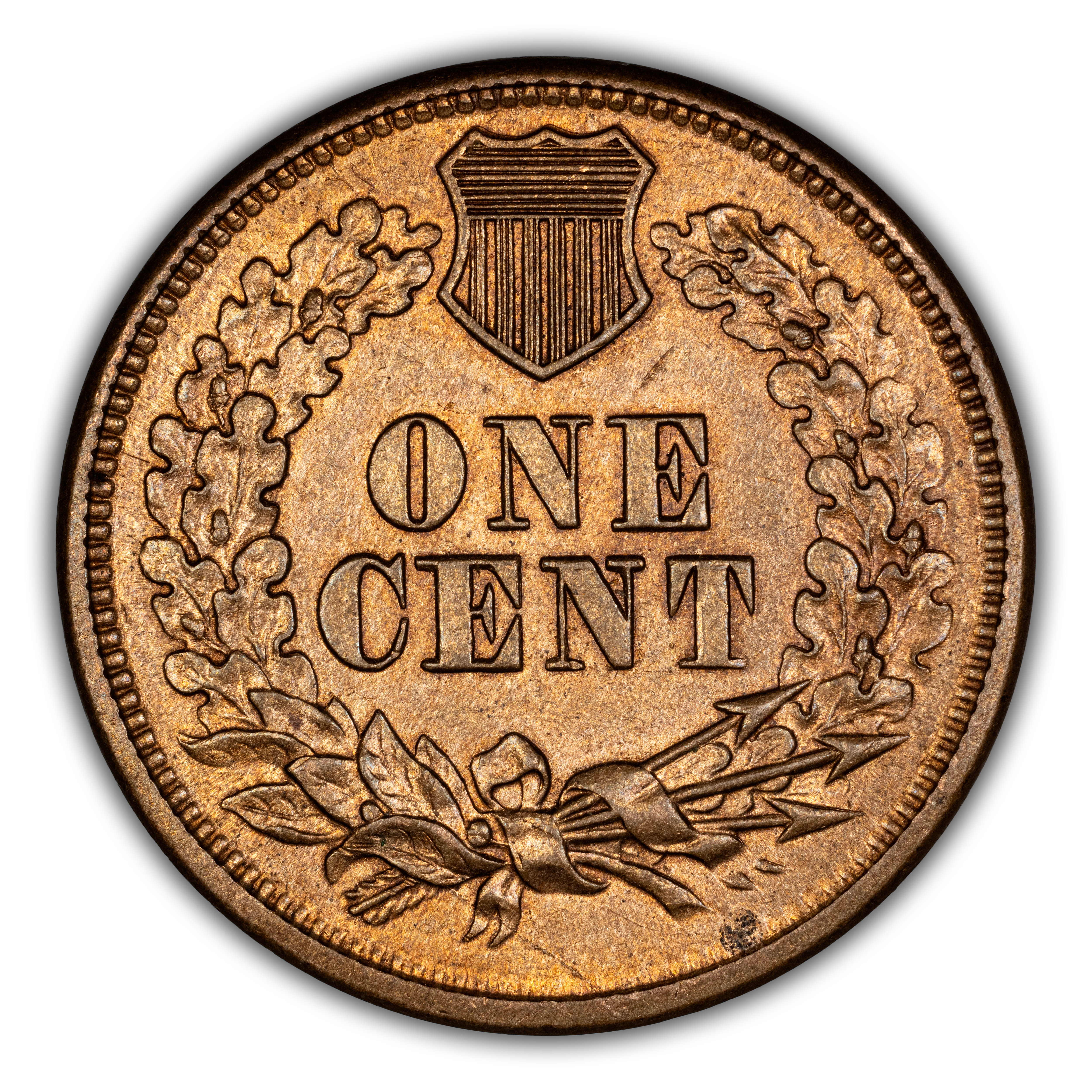 1860 1c Pointed Bust, FS-401 MS thumbnail 10
