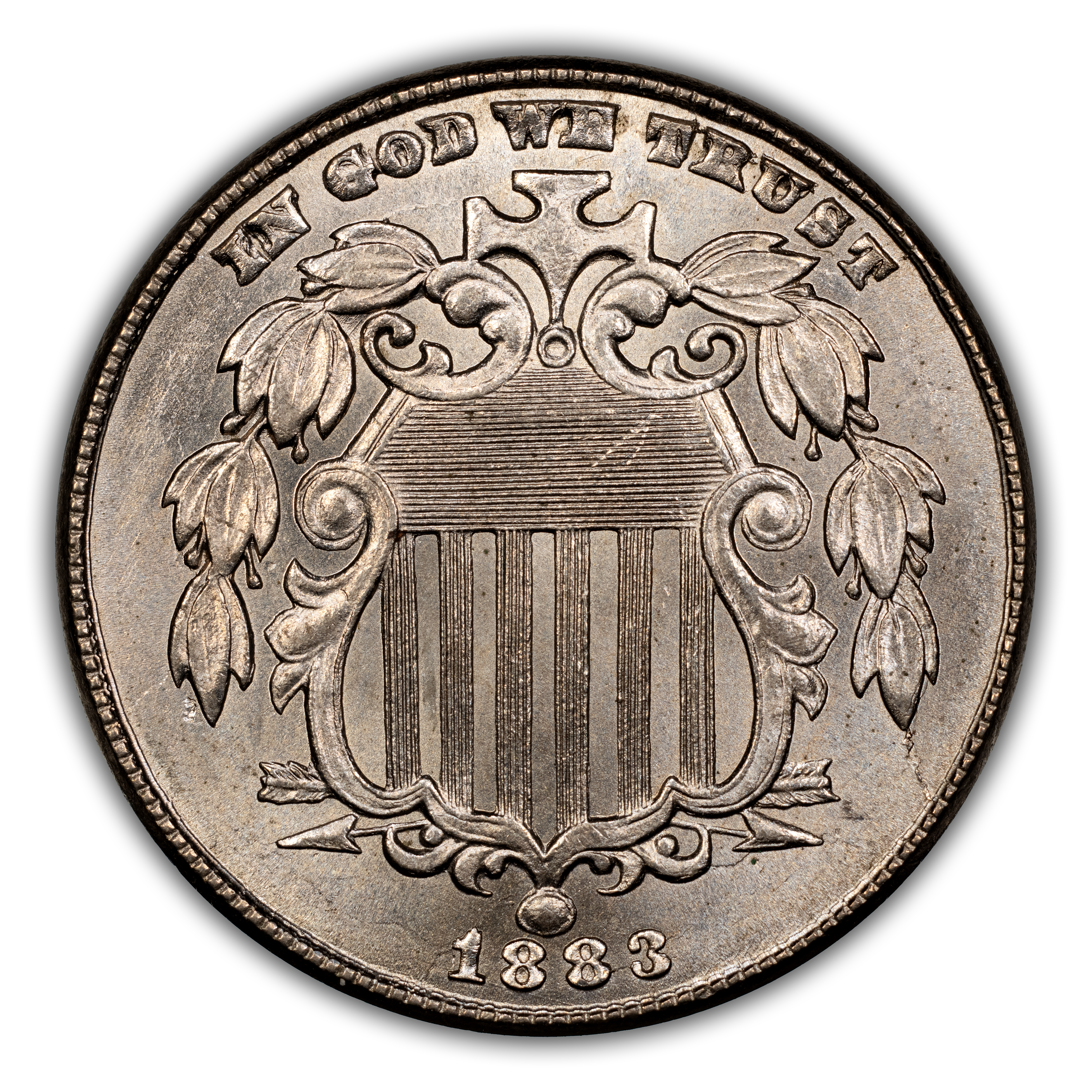 1883 5c Shield MS thumbnail 3
