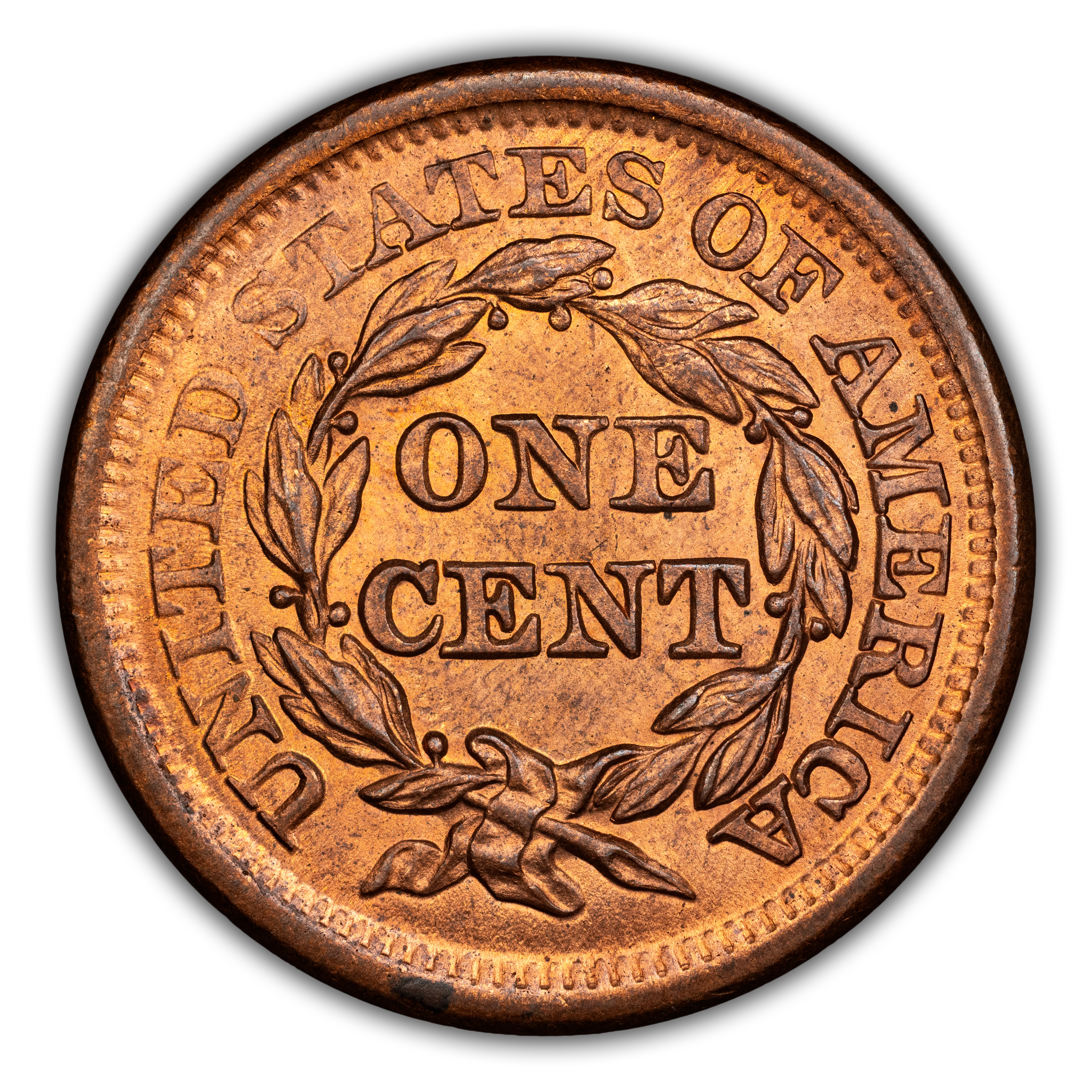 1857 1c Large Date MS RD thumbnail 8