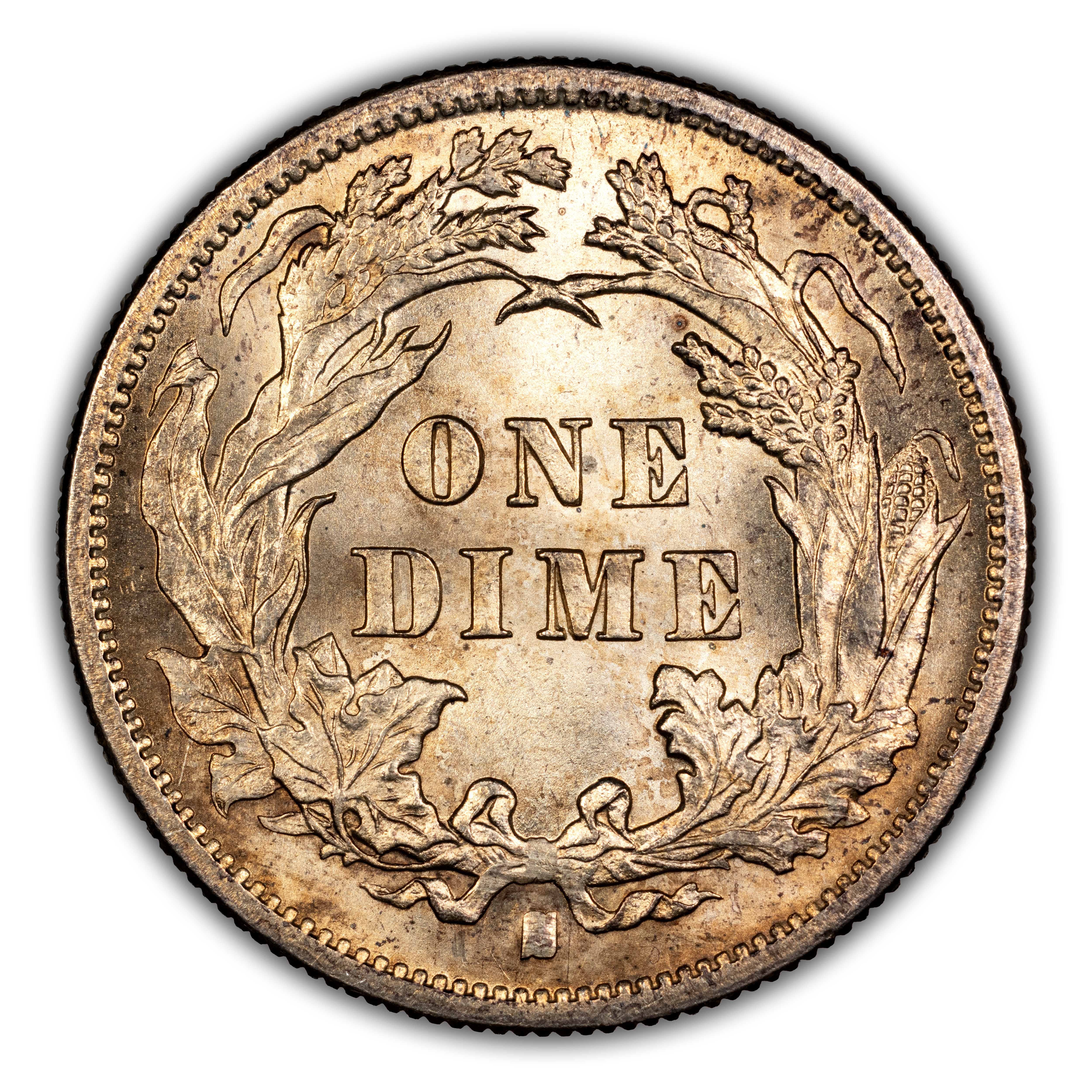 1877-S 10c AU58 CAC thumbnail 17