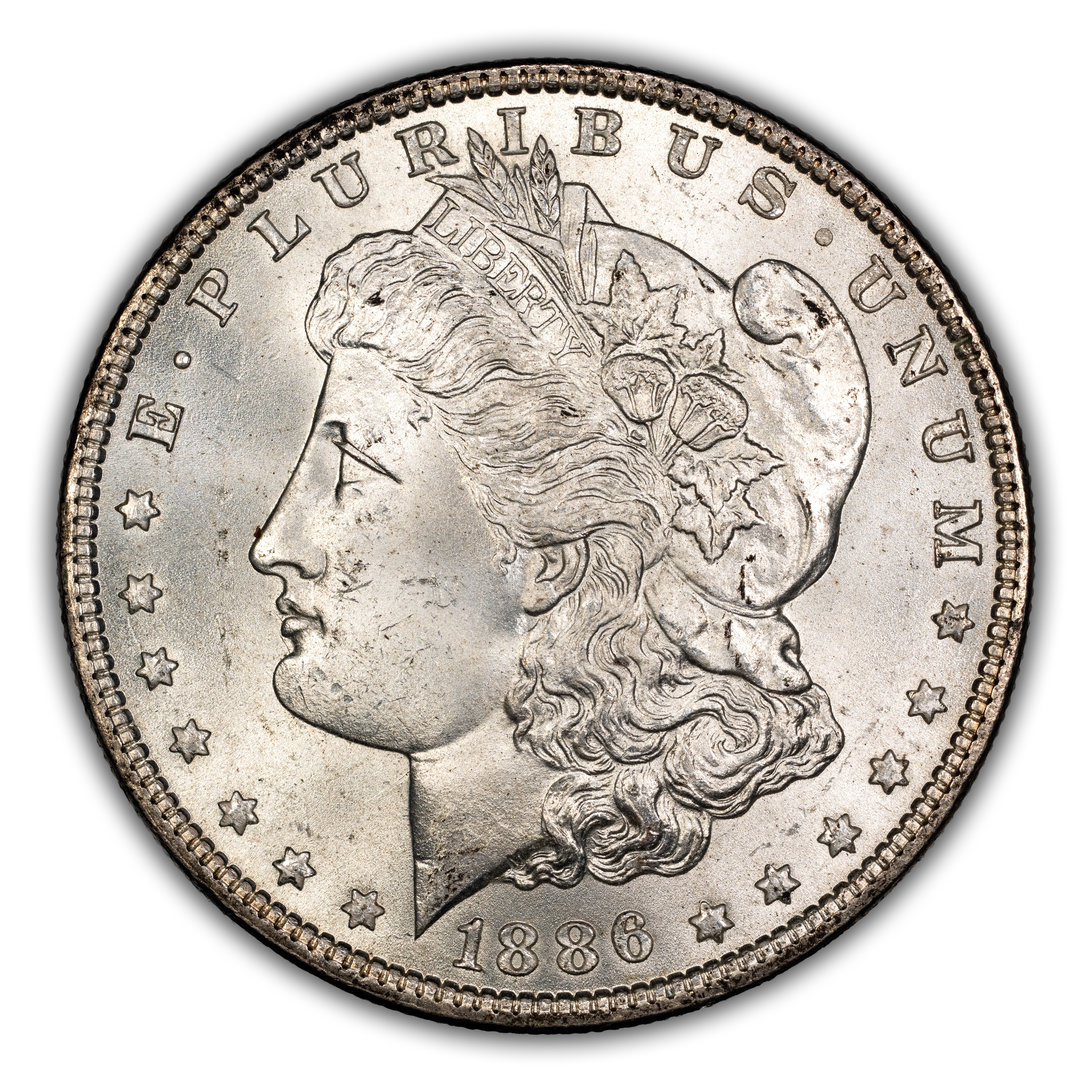 1886 $1 MS66 CAC thumbnail 4