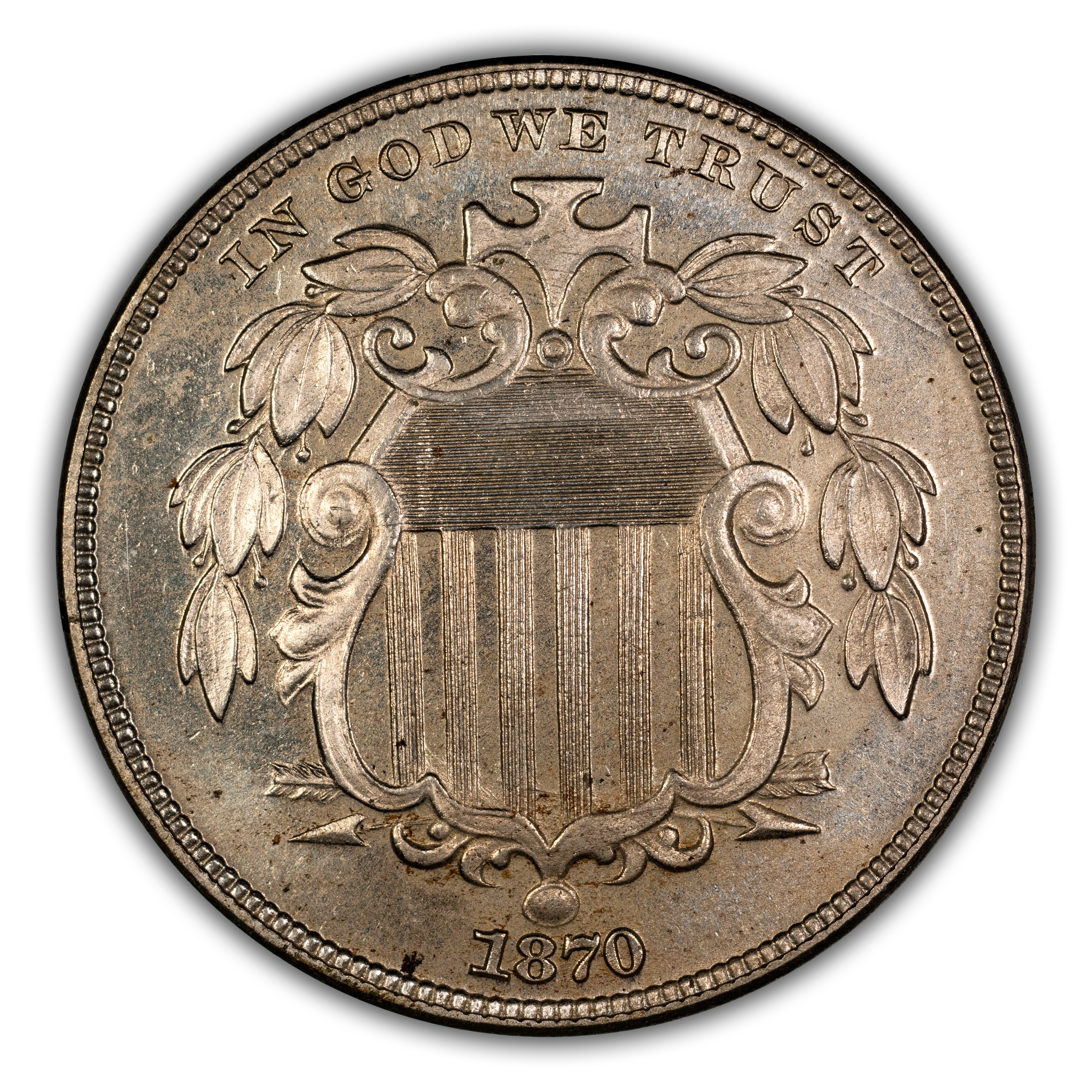 1870 5c PR