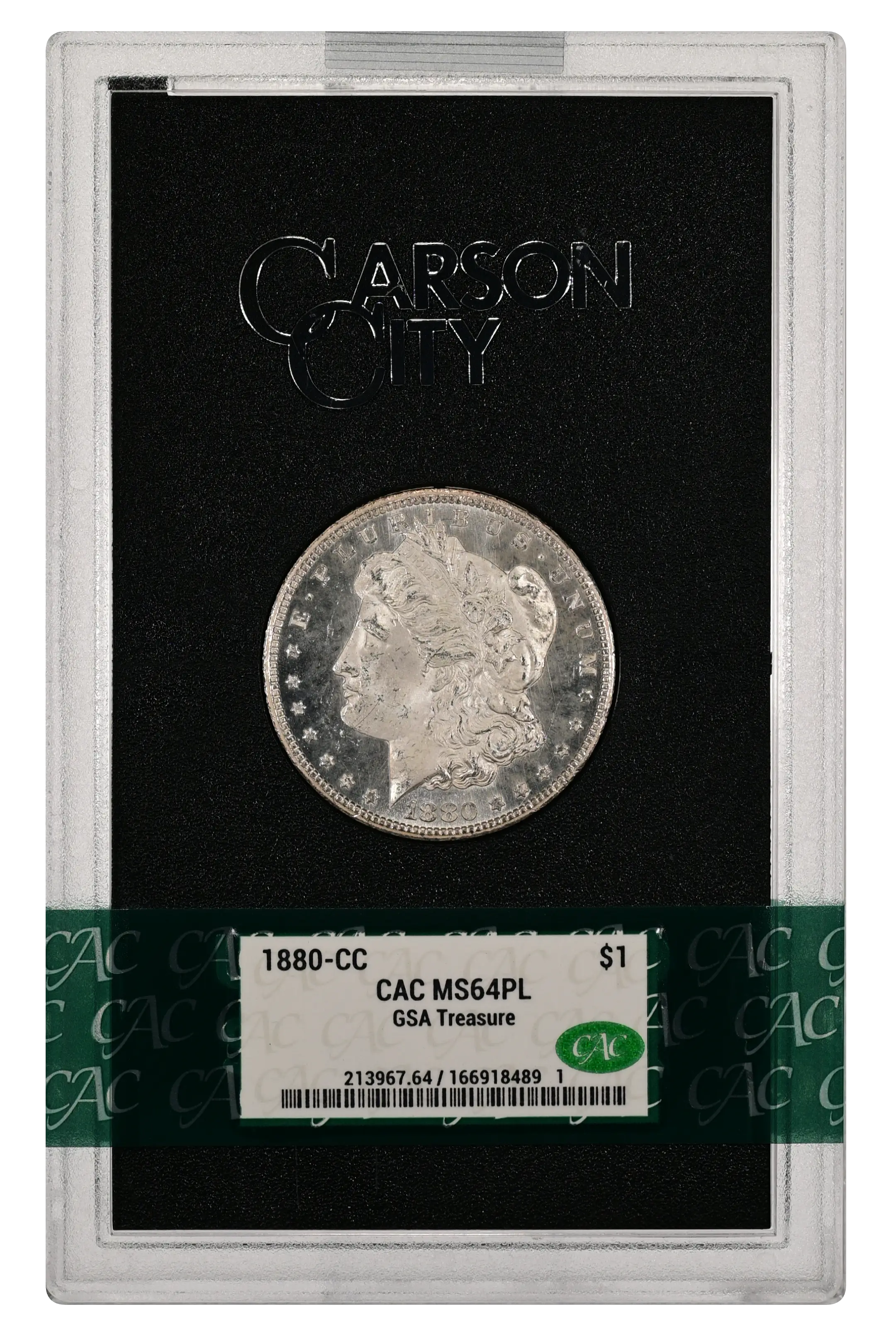 1880-CC $1  GSA Hoard, Hard package MS PL thumbnail 16