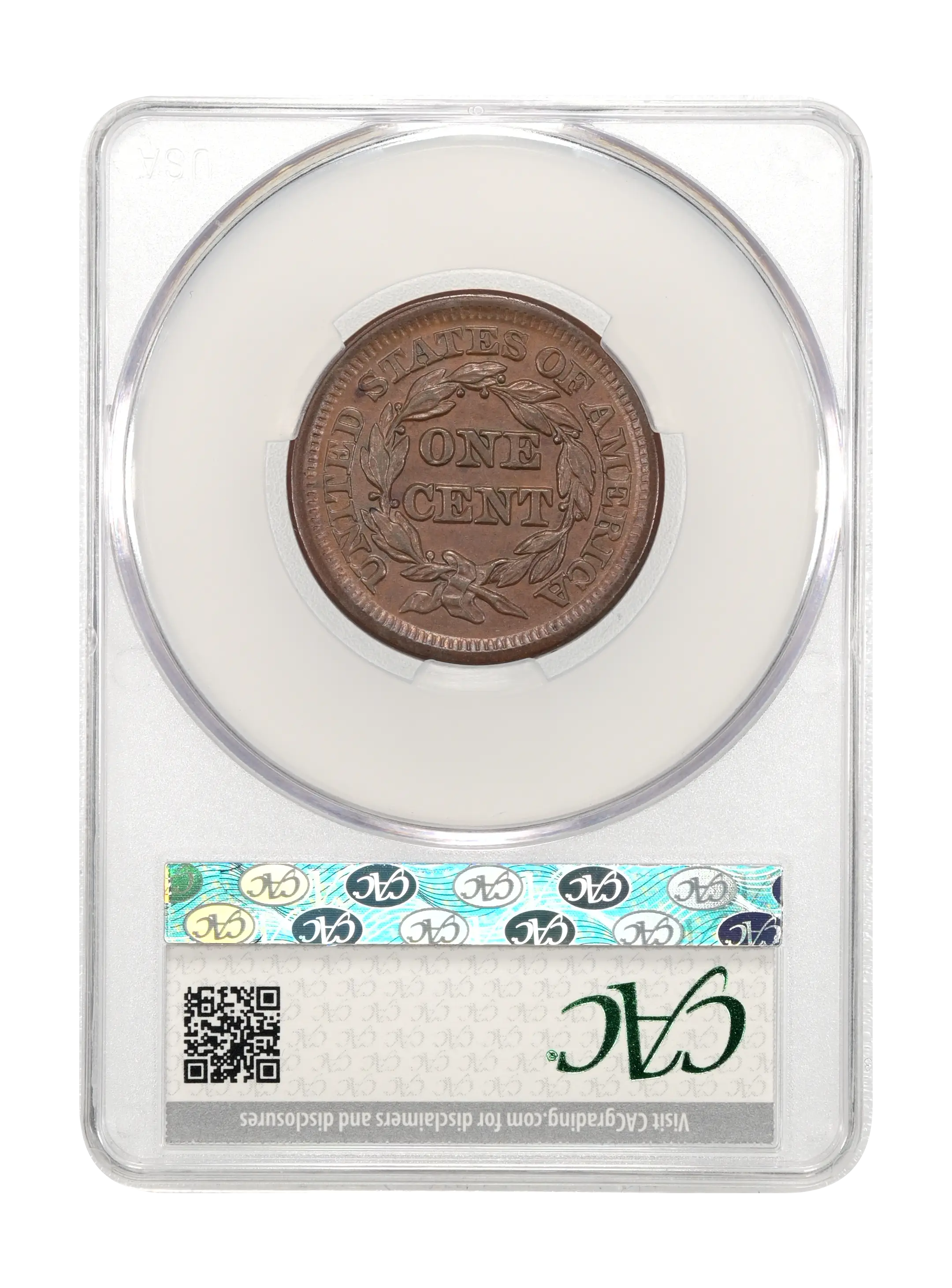 1848 1c N-35 MS BN AG3 BN CAC thumbnail 6