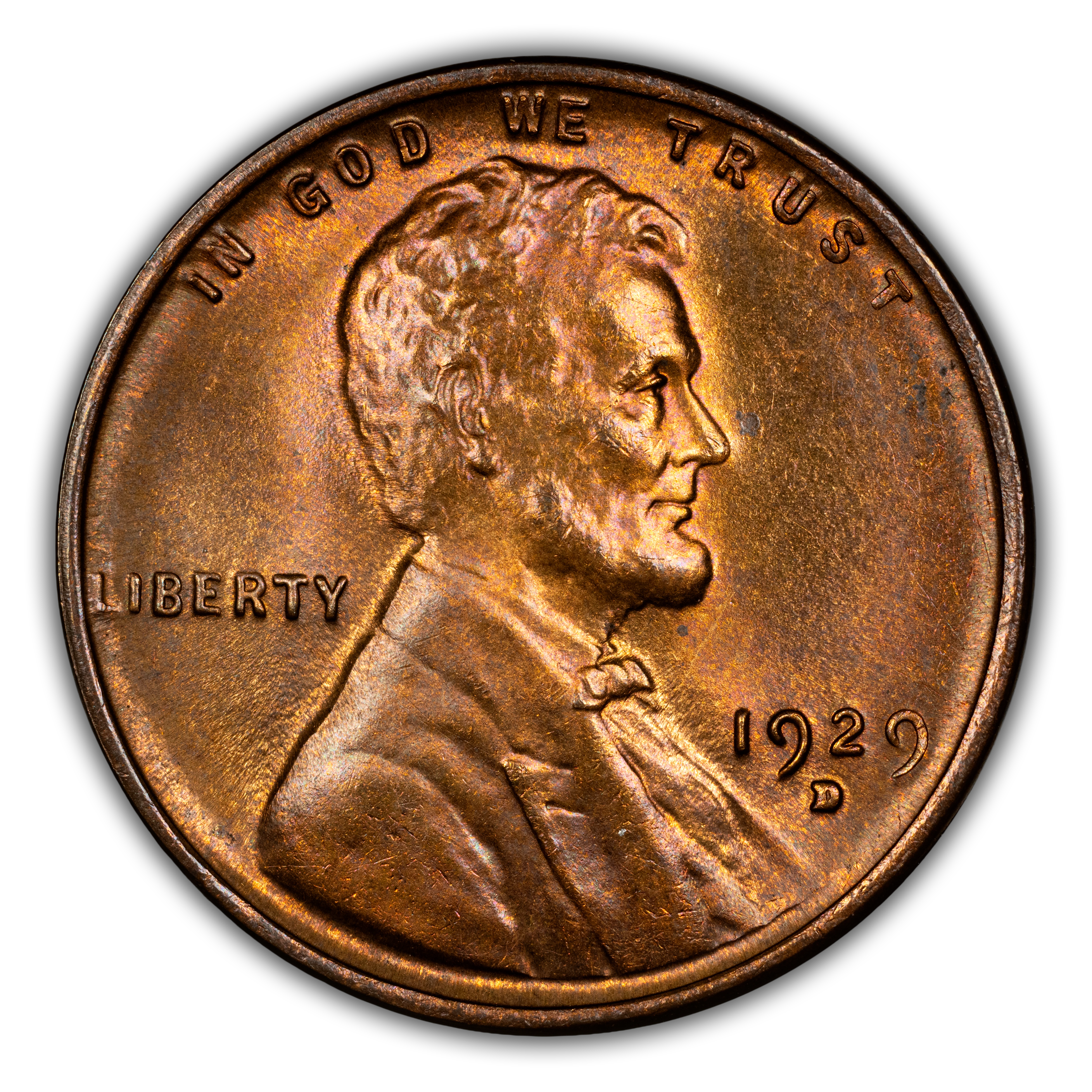 1929-D 1c MS RB