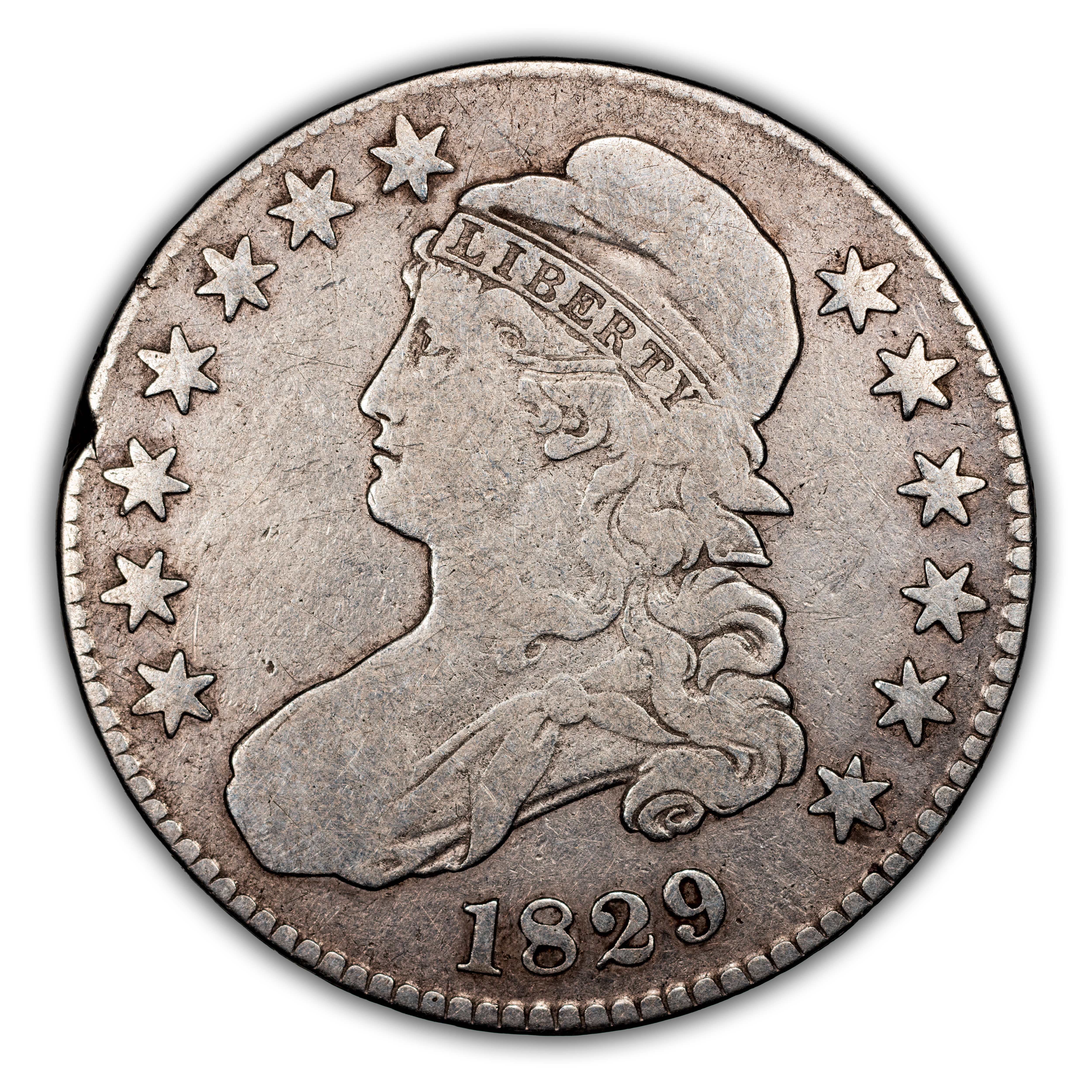 1829 50c Small Letters, O-119 MS thumbnail 5