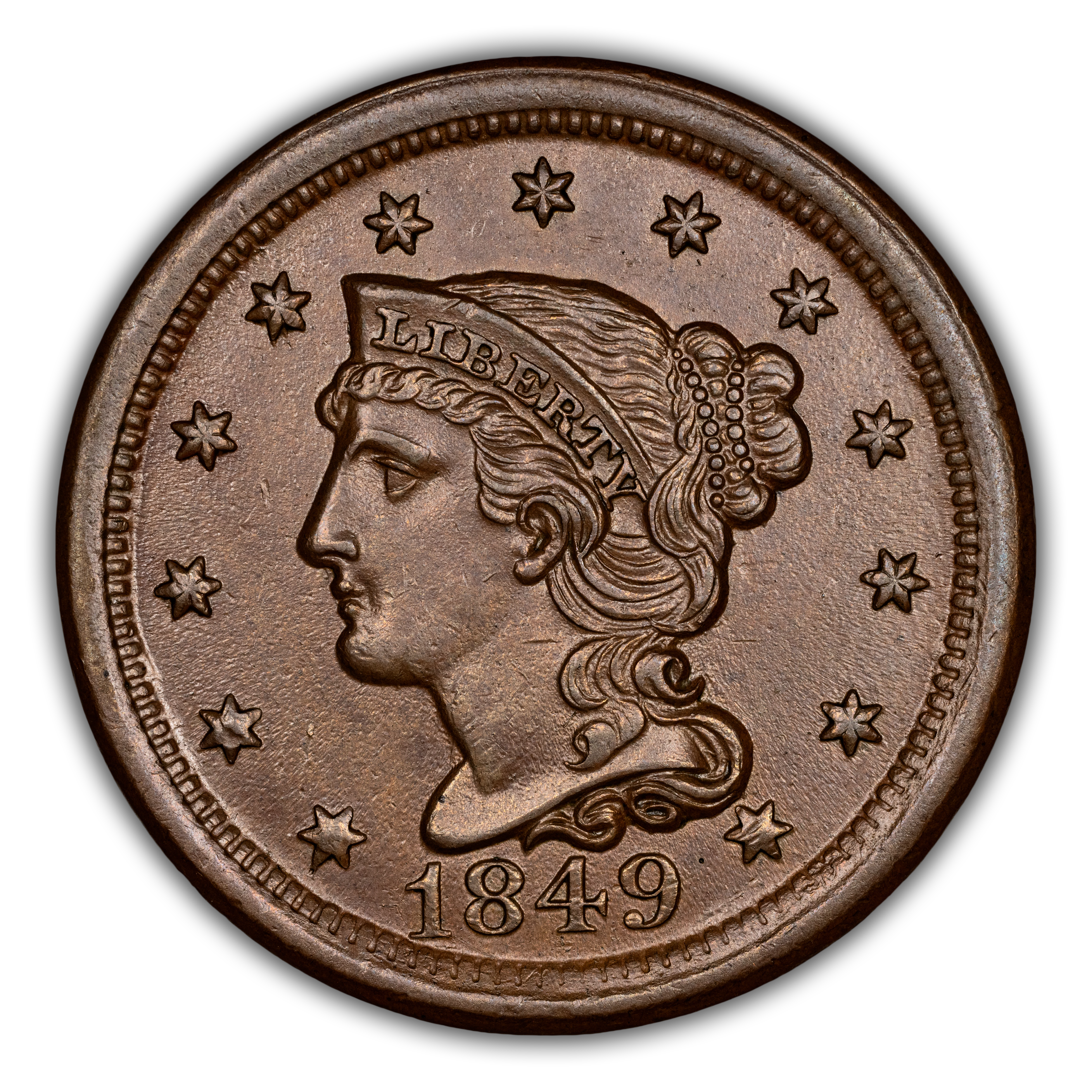 1849 1c N-11 MS BN