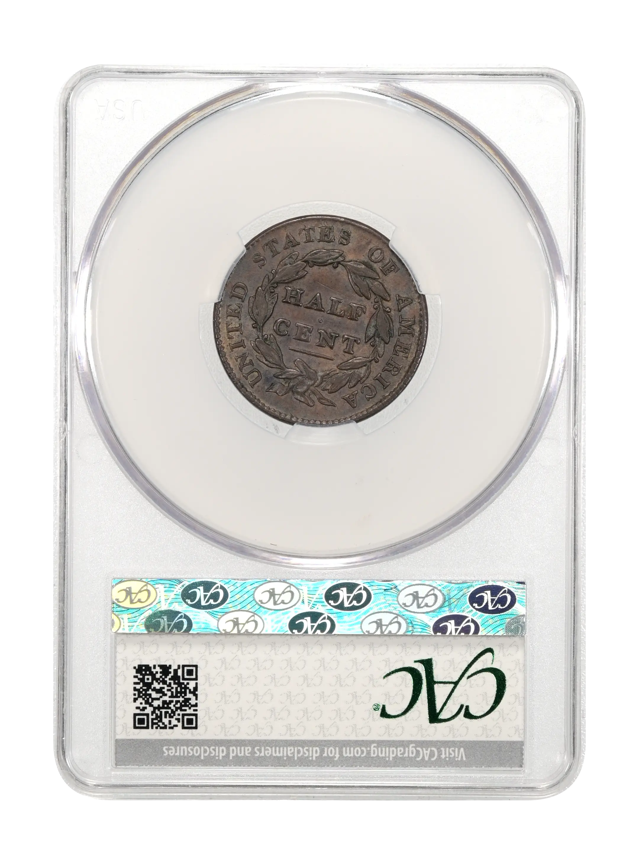 1828 1/2c 13 Stars, C-1 MS BN thumbnail 19