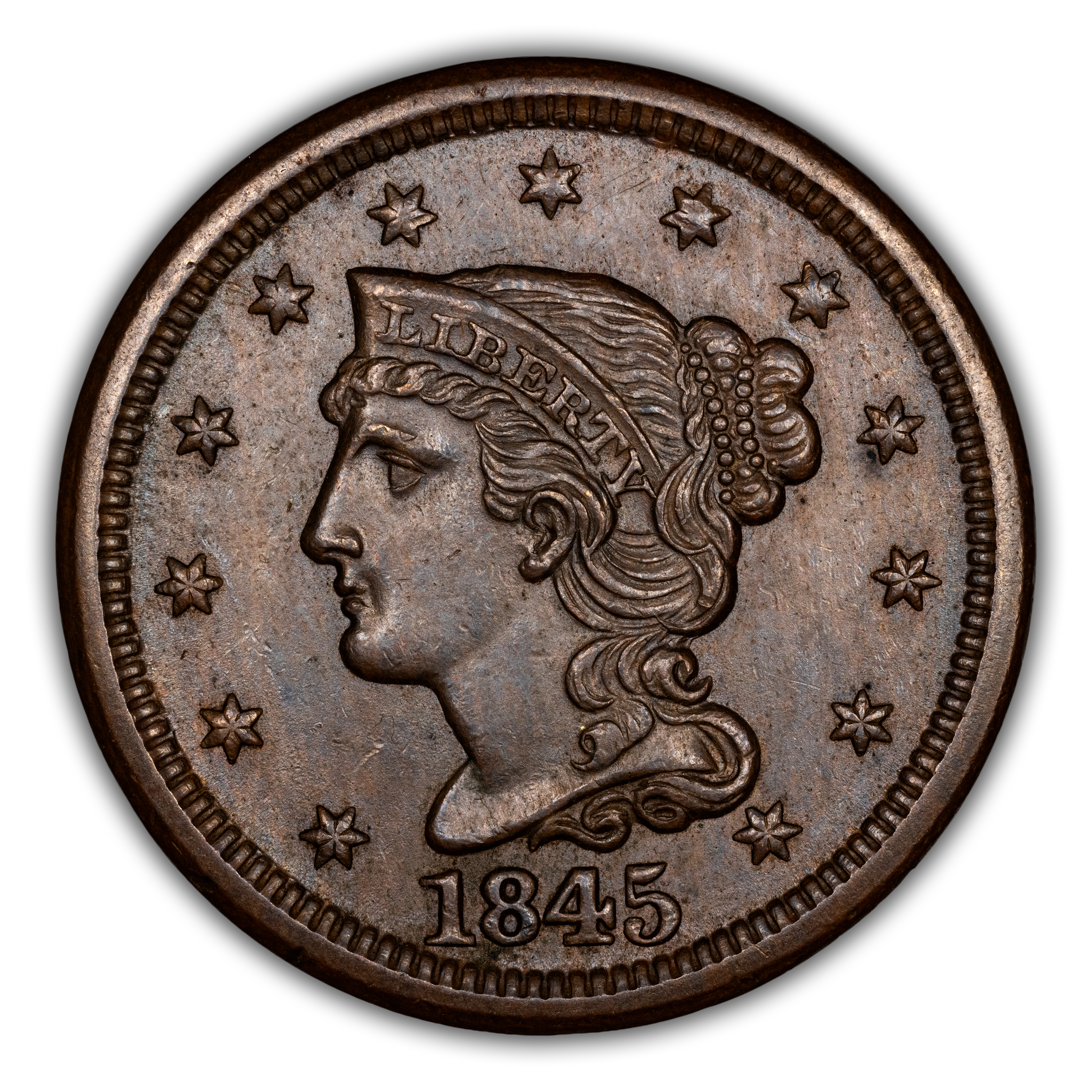1845 1c MS BN
