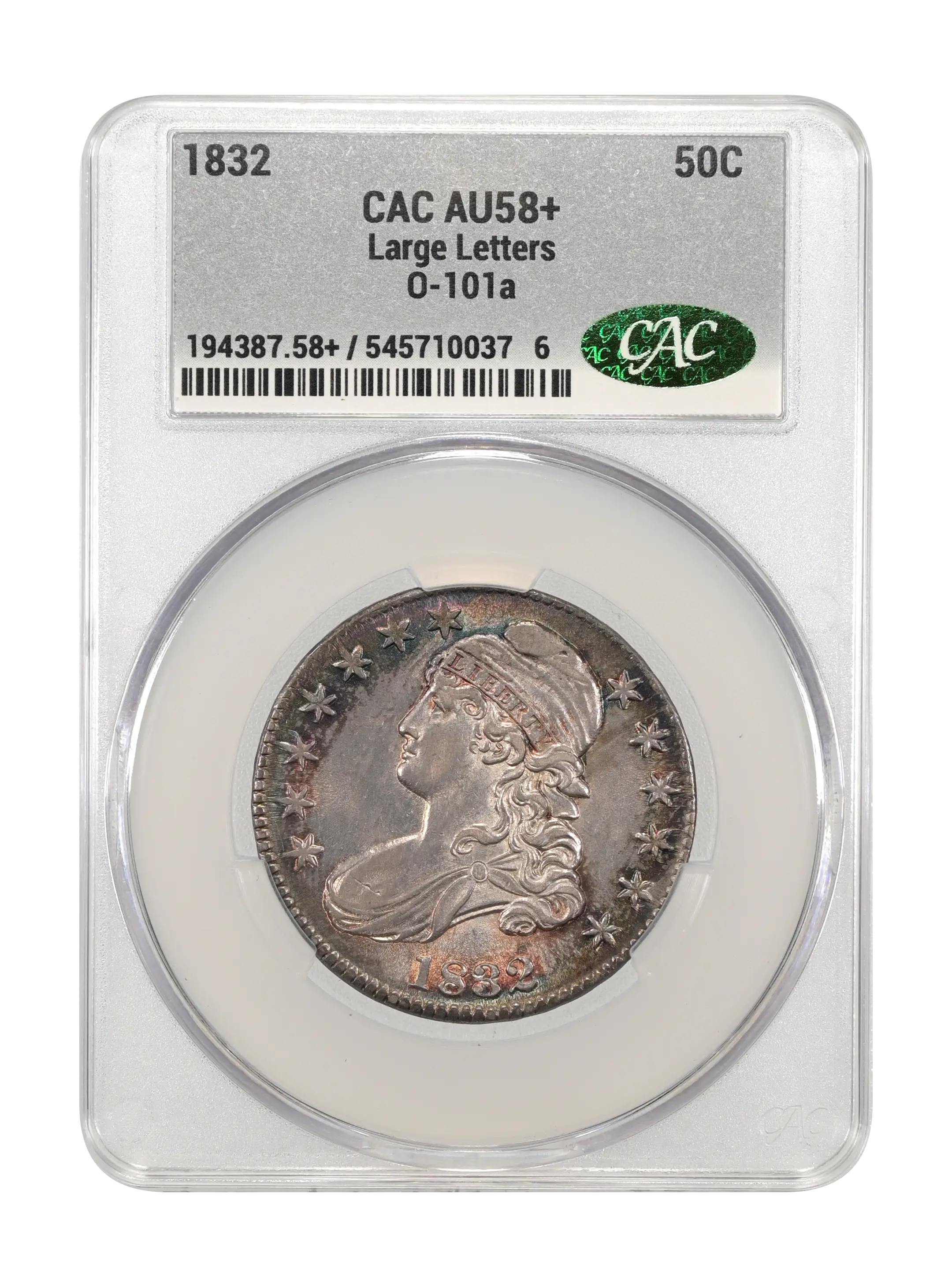 1832 50c Large Letters, O-101a MS thumbnail 15