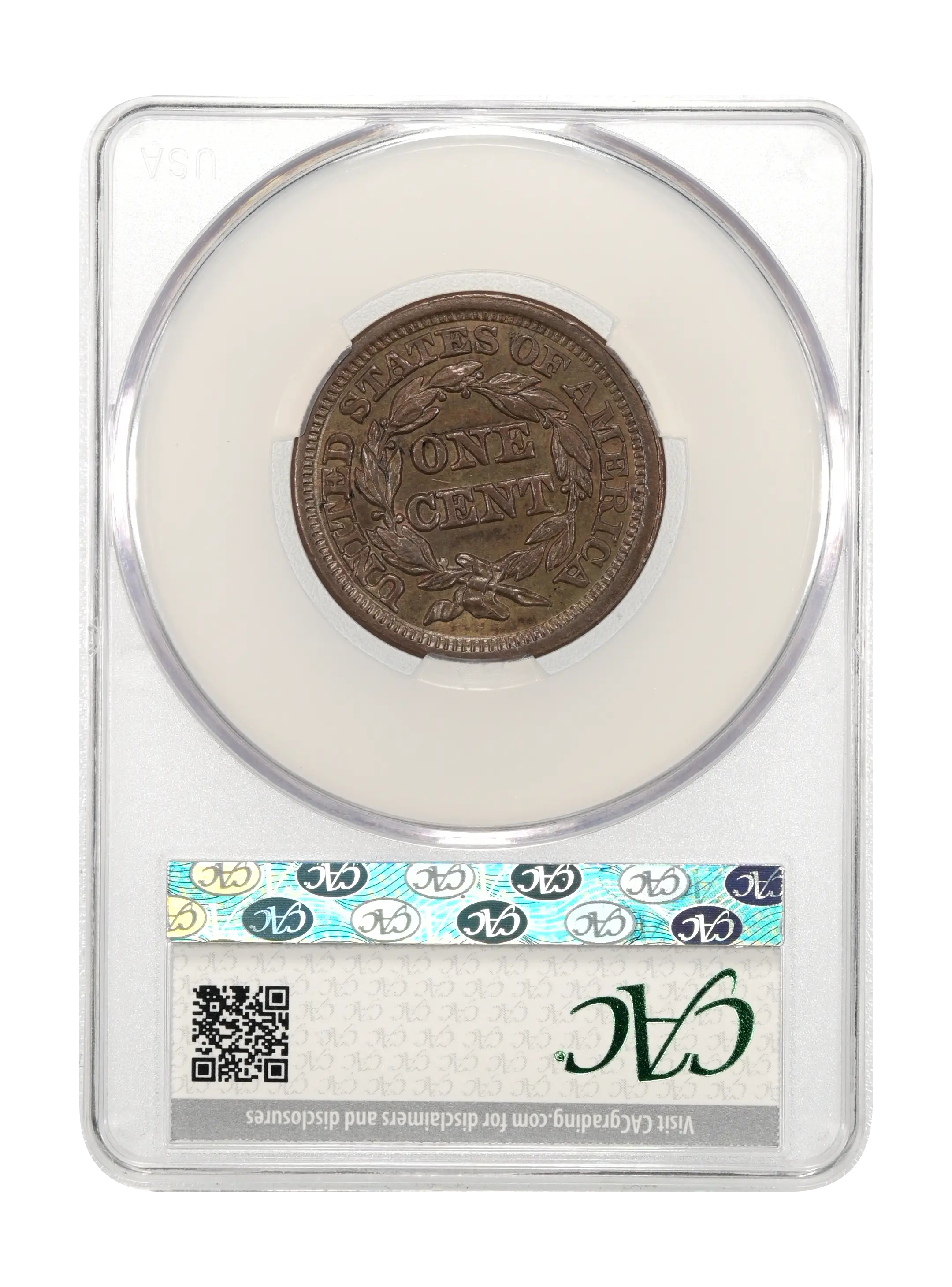1847 1c N-15 MS BN G4 BN thumbnail 9