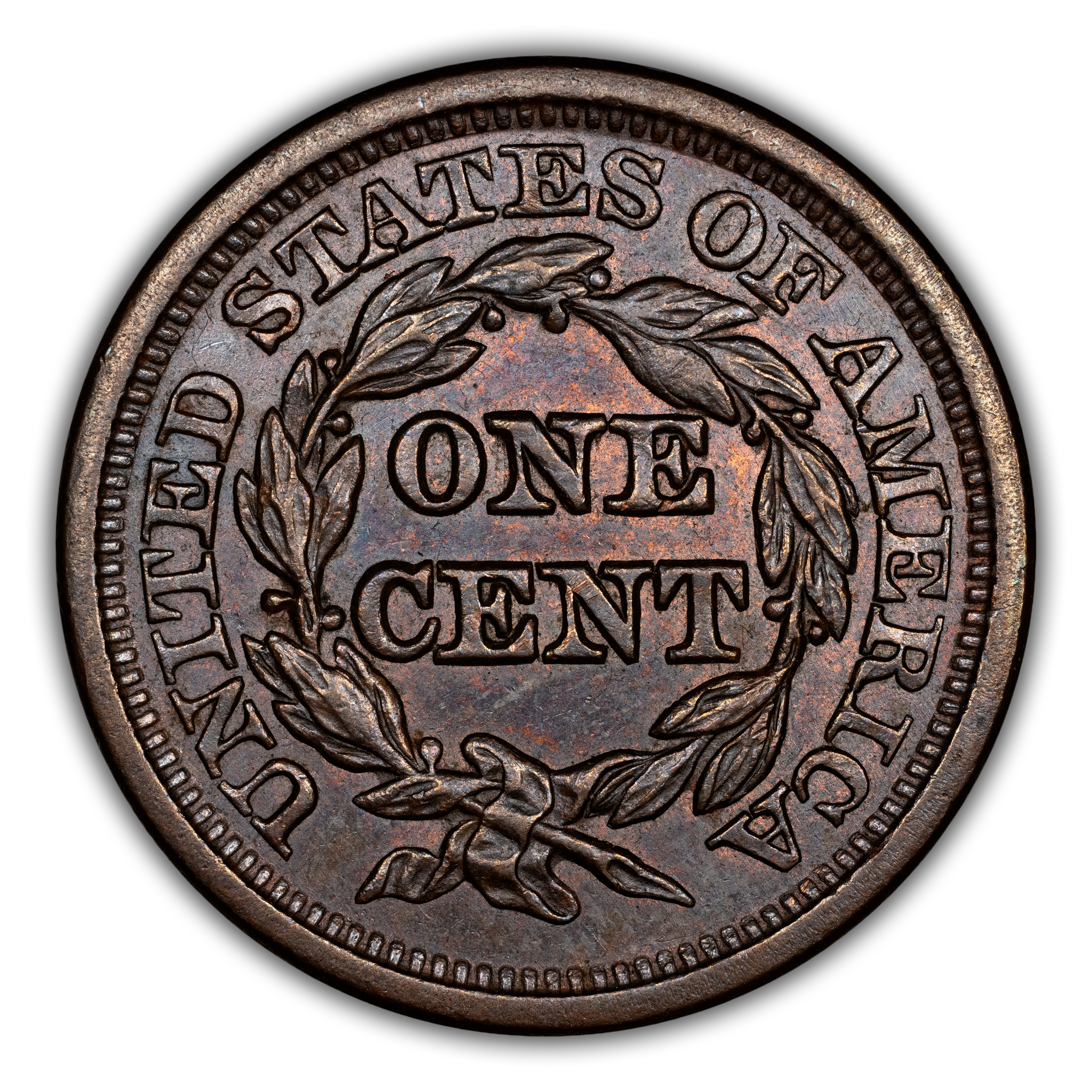1846 1c Small Date, N-8 MS BN thumbnail 4