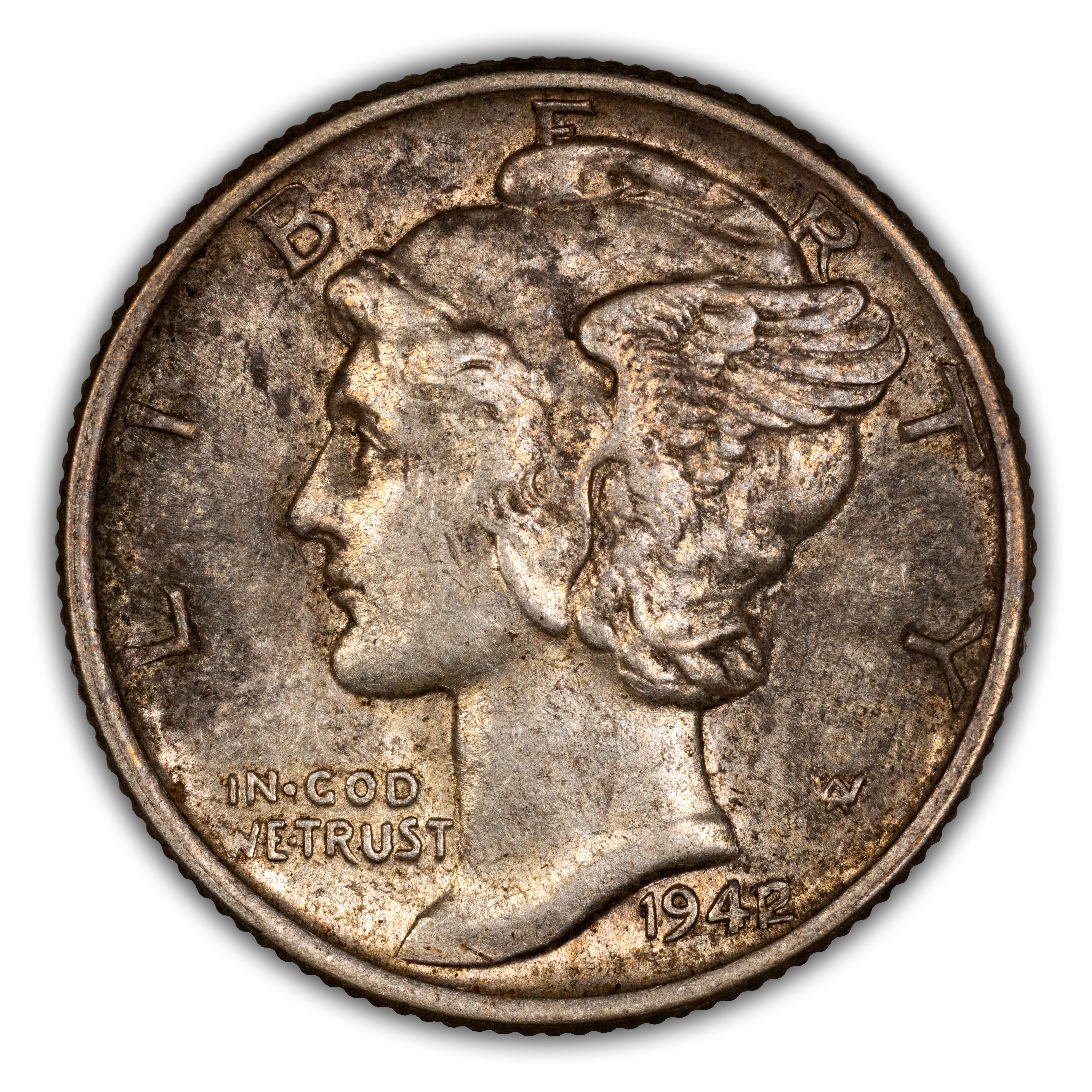 1942/1 10c MS FB