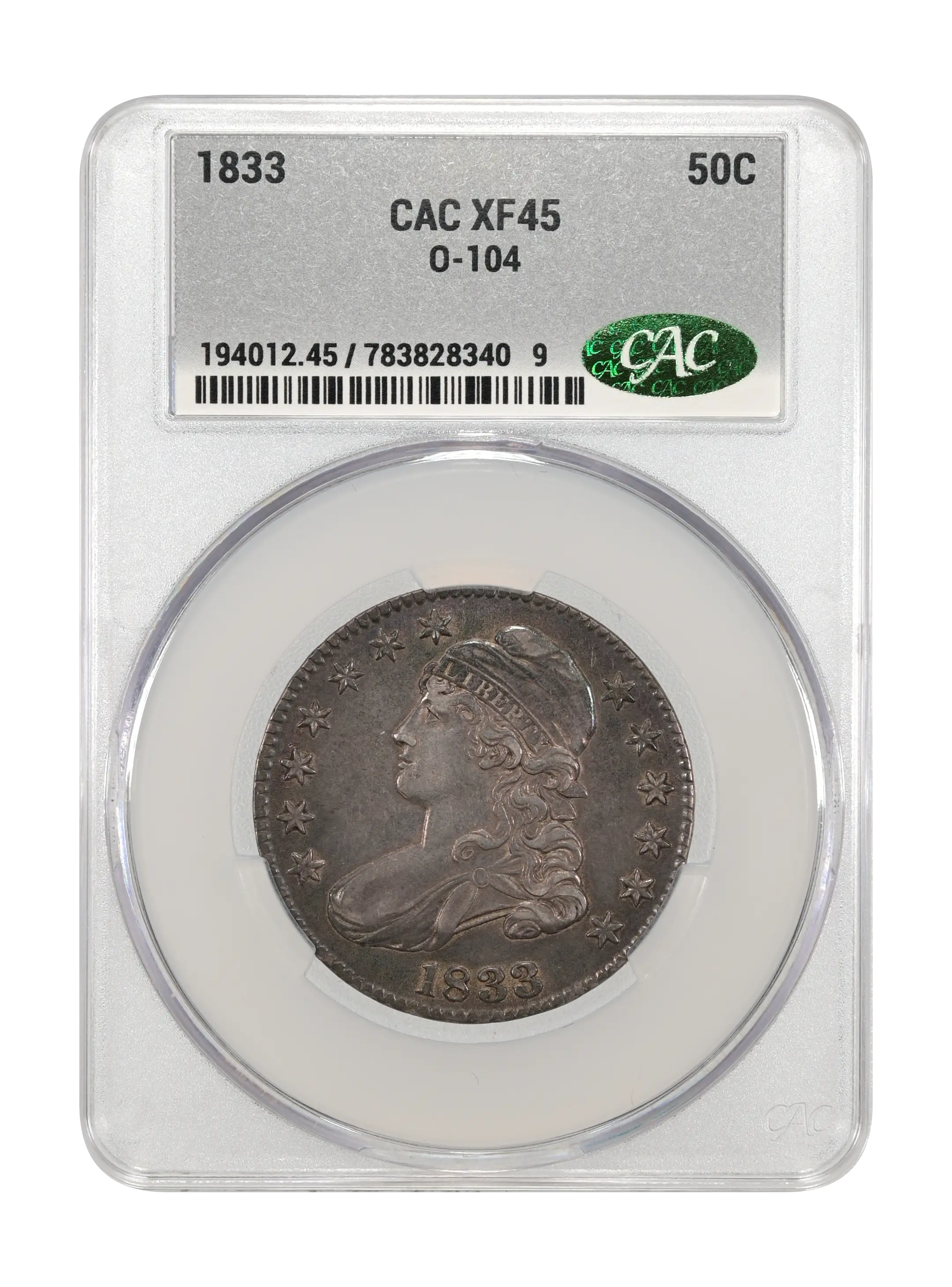 1833 50c O-104 MS thumbnail 16