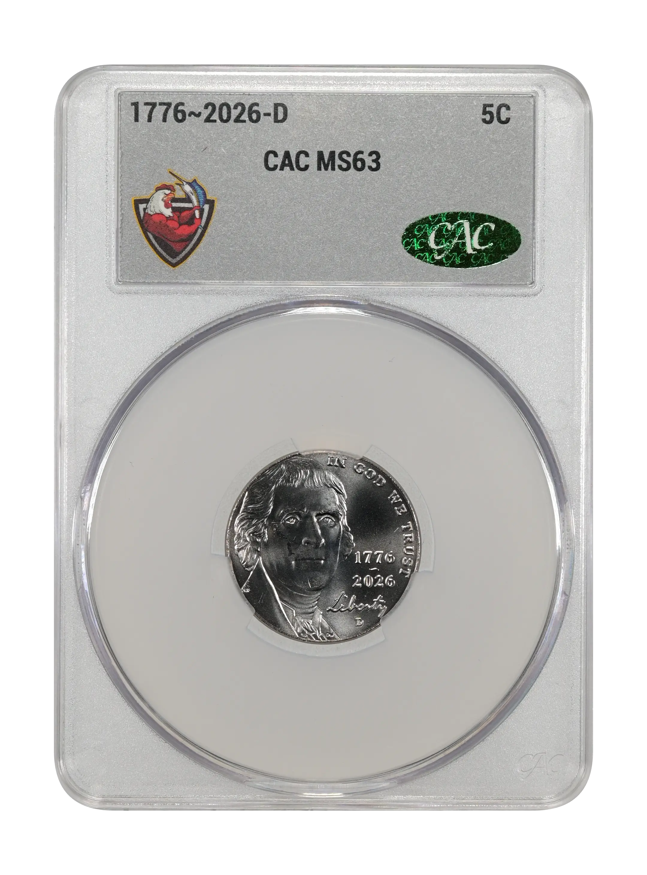1776~2026-D 5c MS PL thumbnail 6