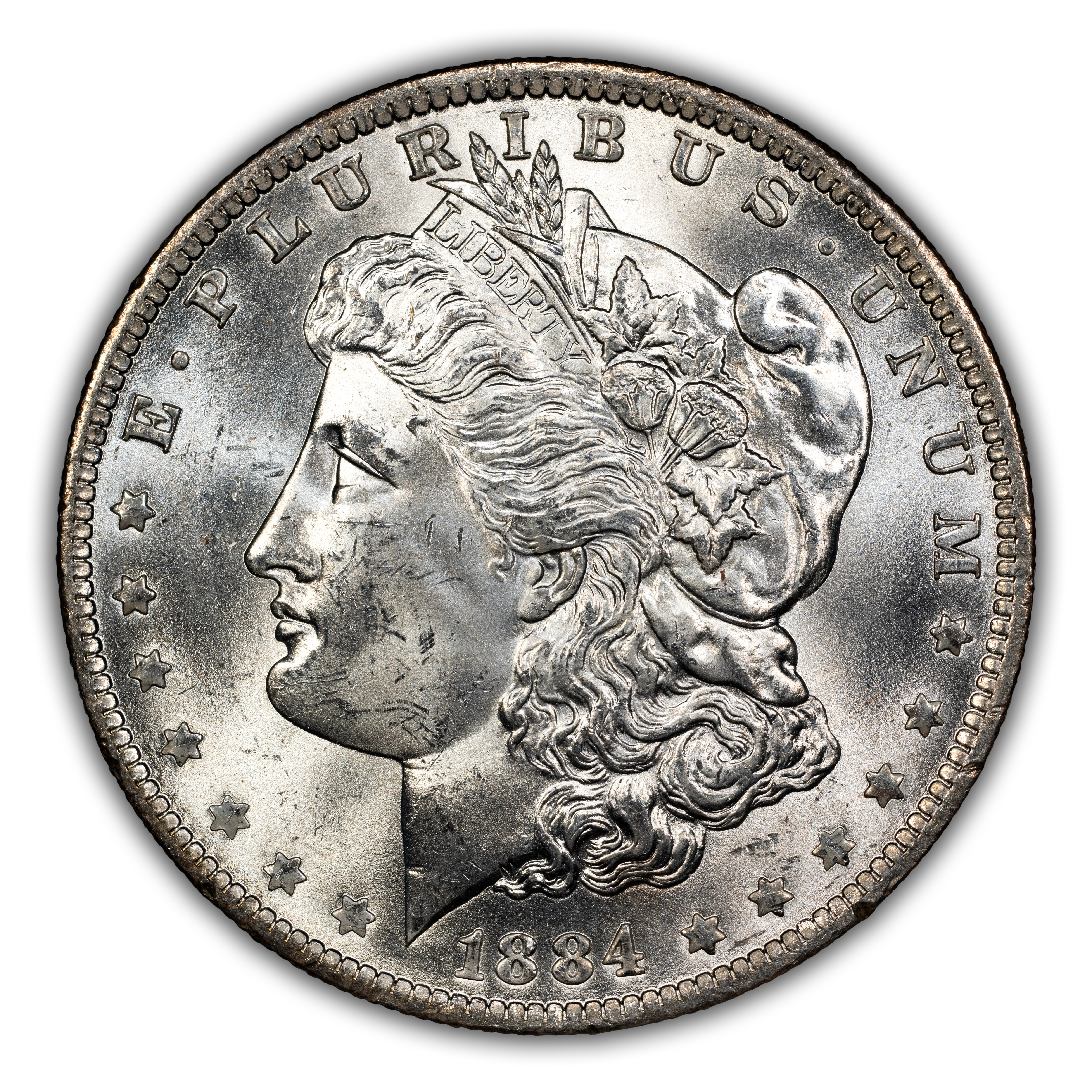 1884-O $1 AU55 CAC thumbnail 4