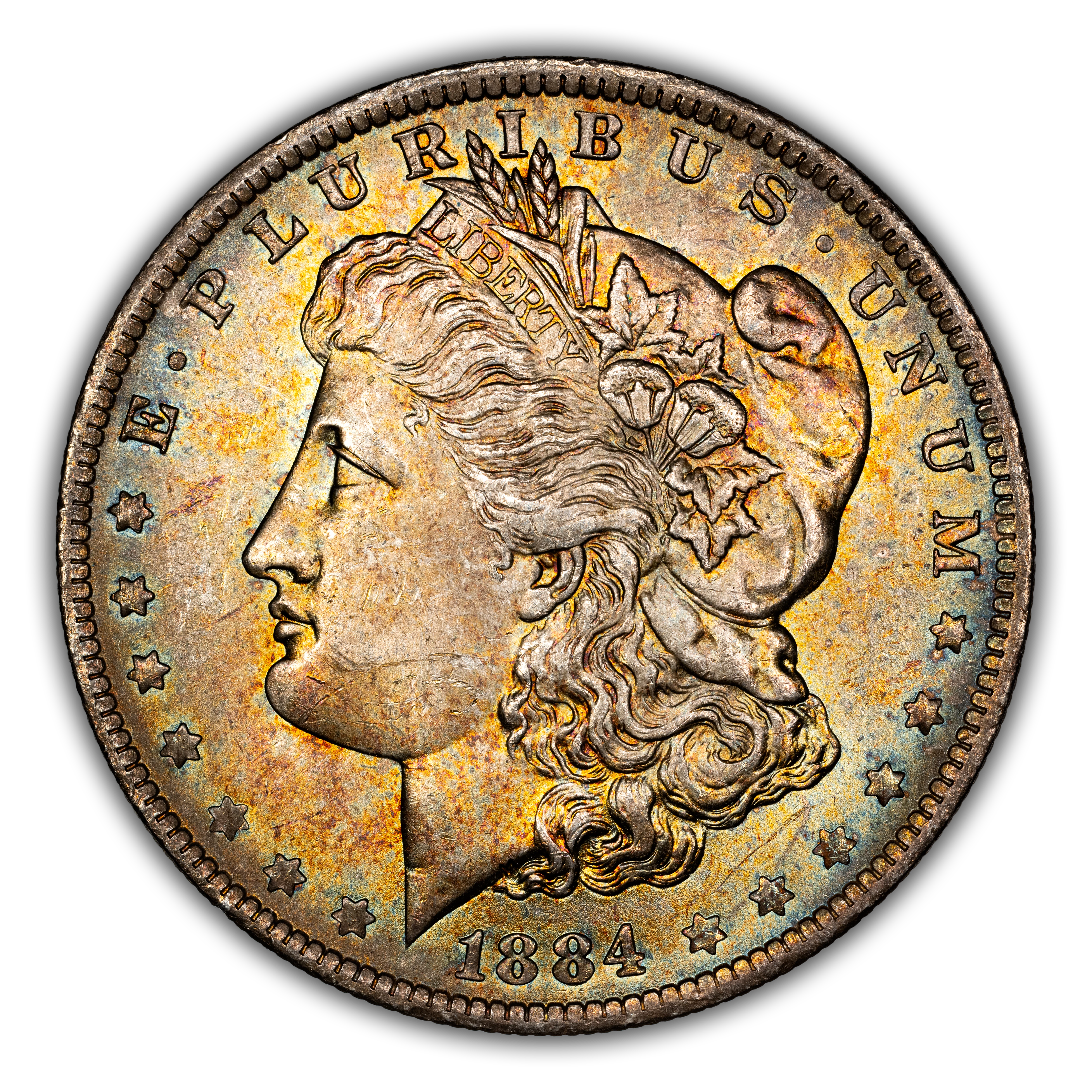 1884-O $1 AU55 CAC thumbnail 5