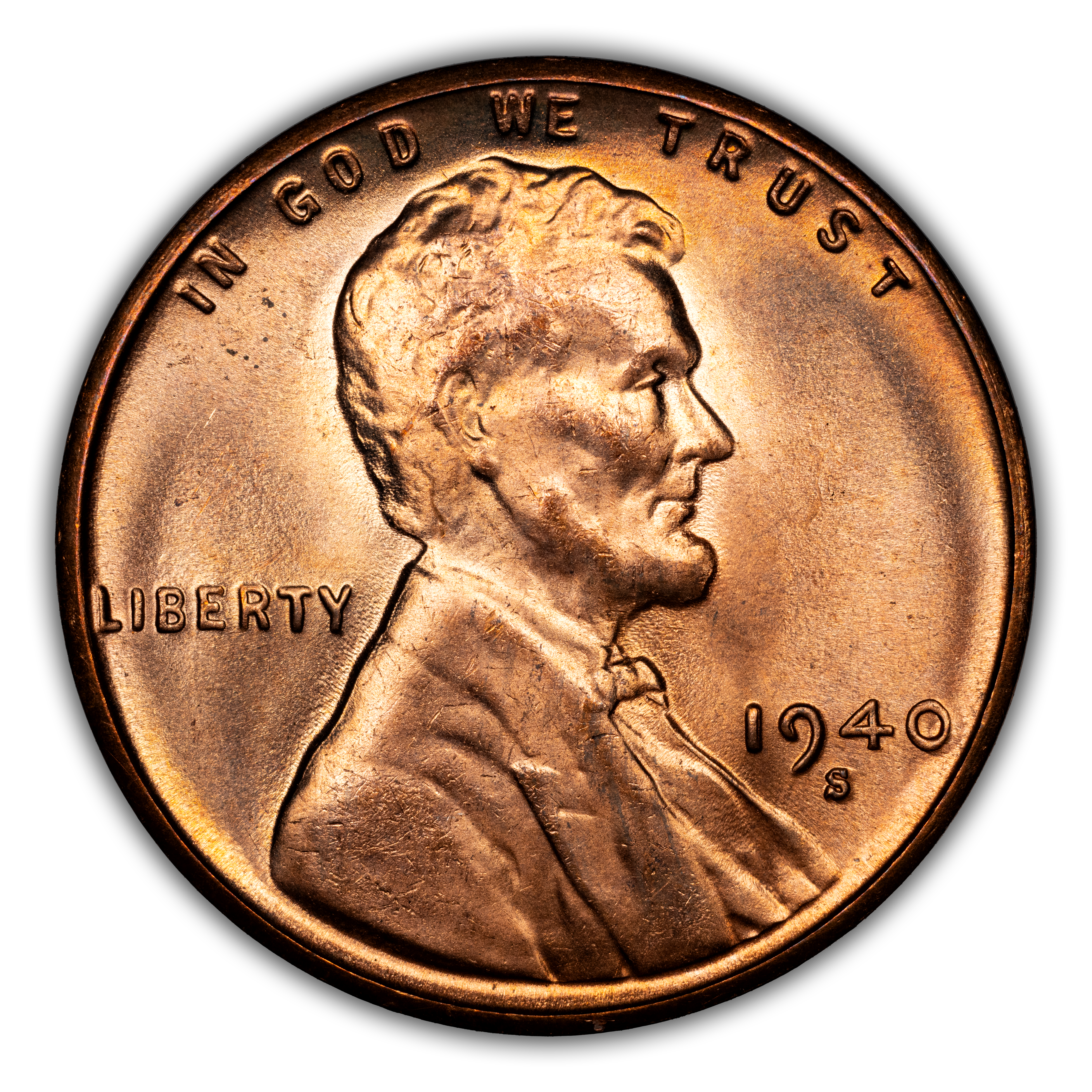 1940-S 1c MS RD MS64 RD CAC thumbnail 3