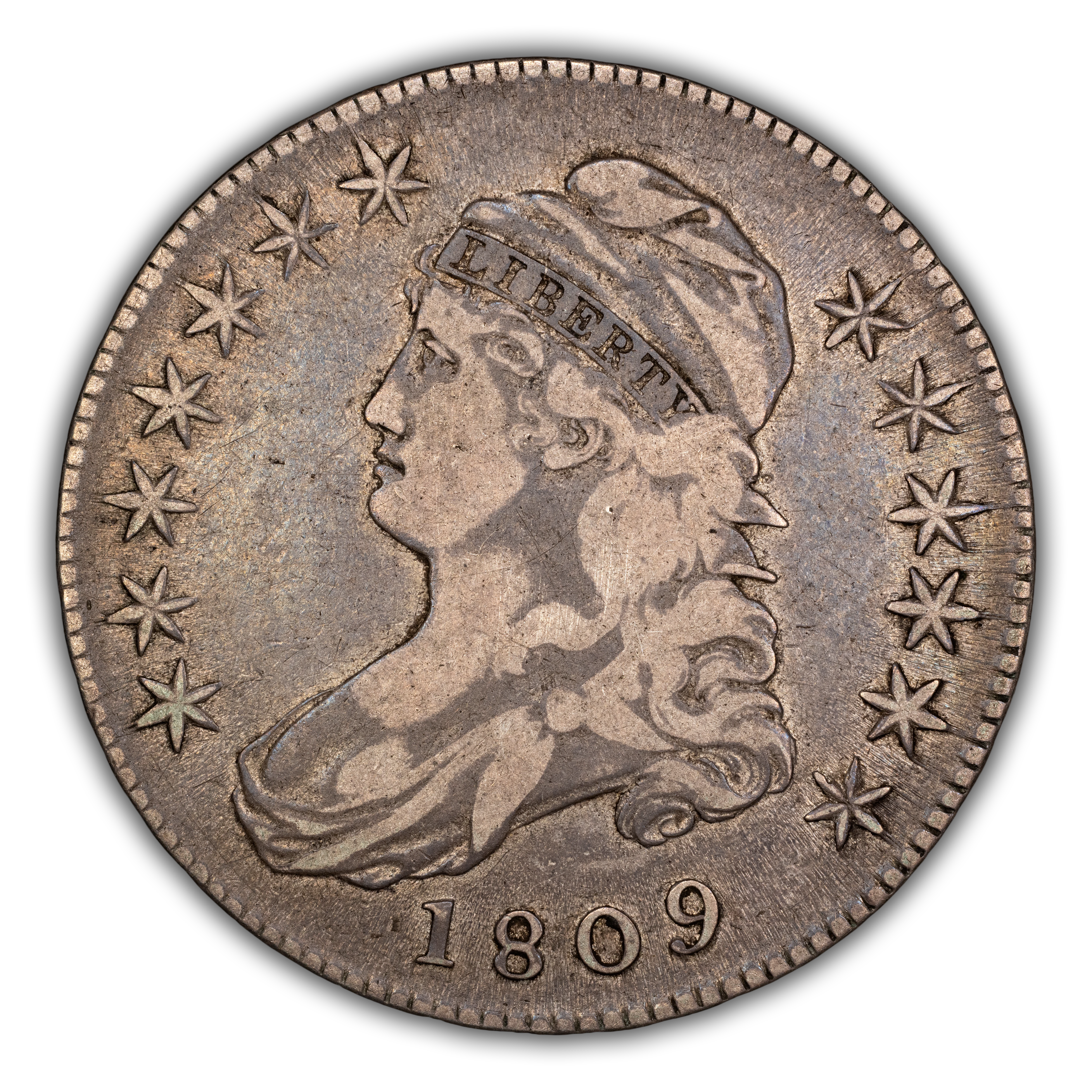 1809 50c III Edge MS