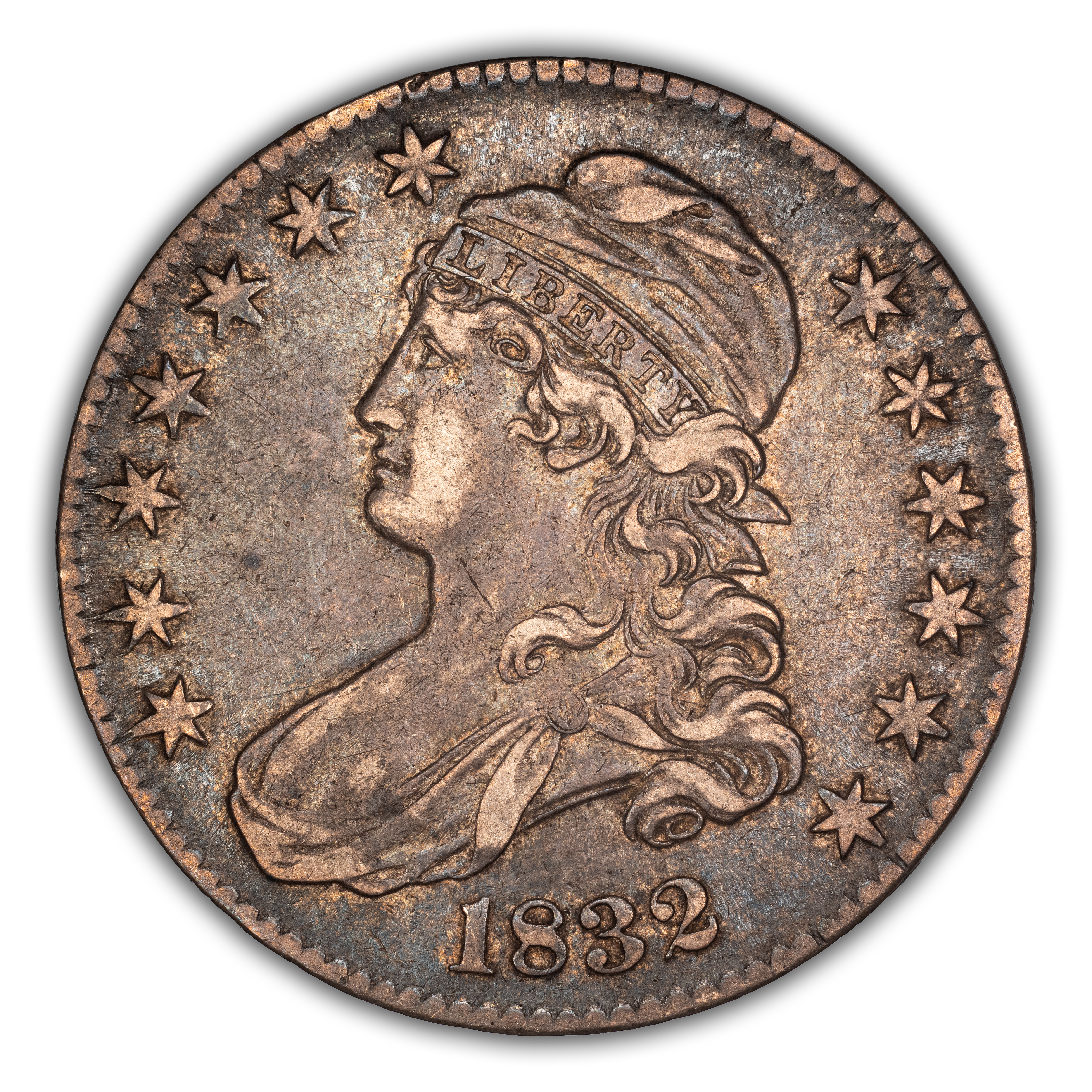 Image for 1832 50c Small Letters, O-111 MS