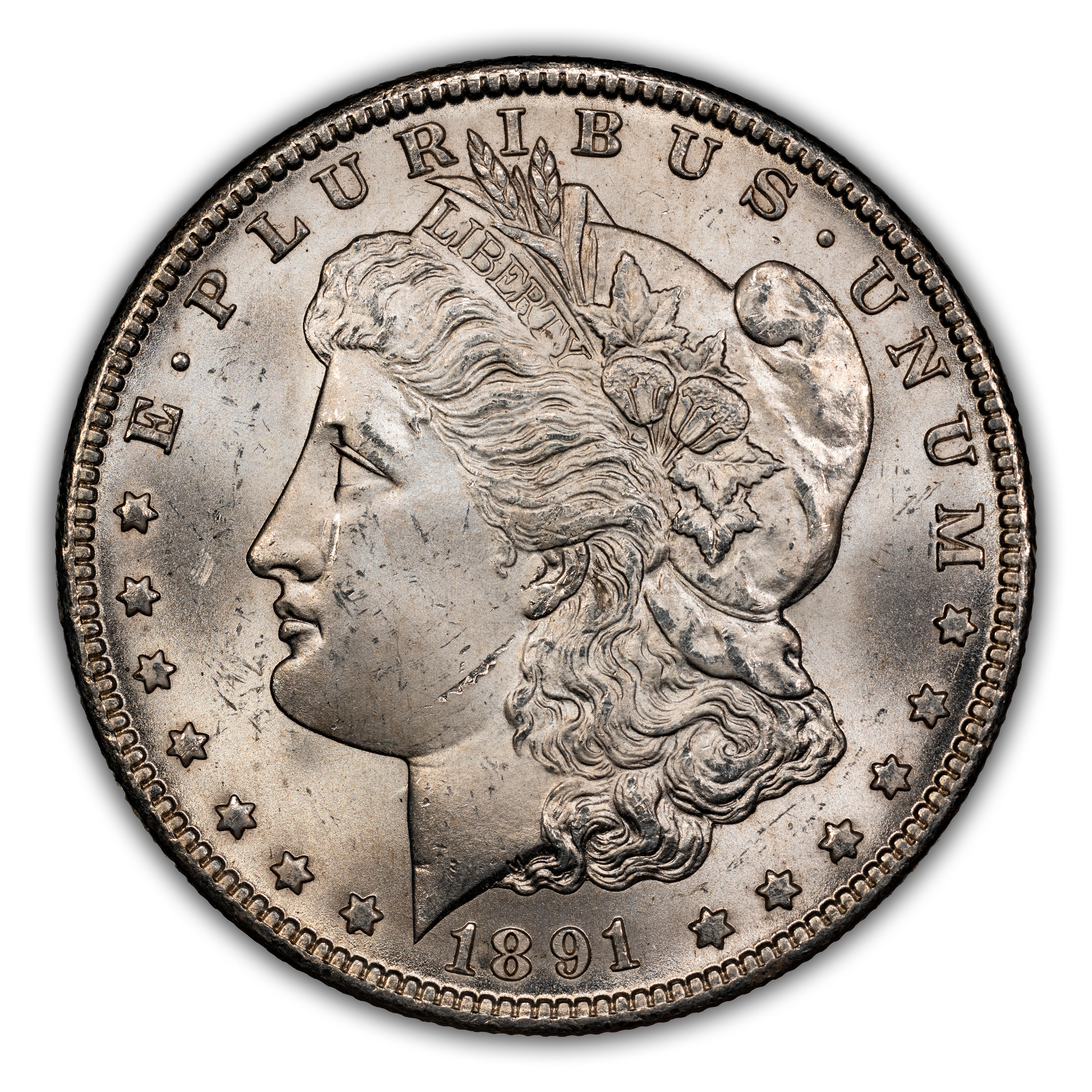 1891-CC $1  Doubled Lettering, VAM-6 MS thumbnail 6