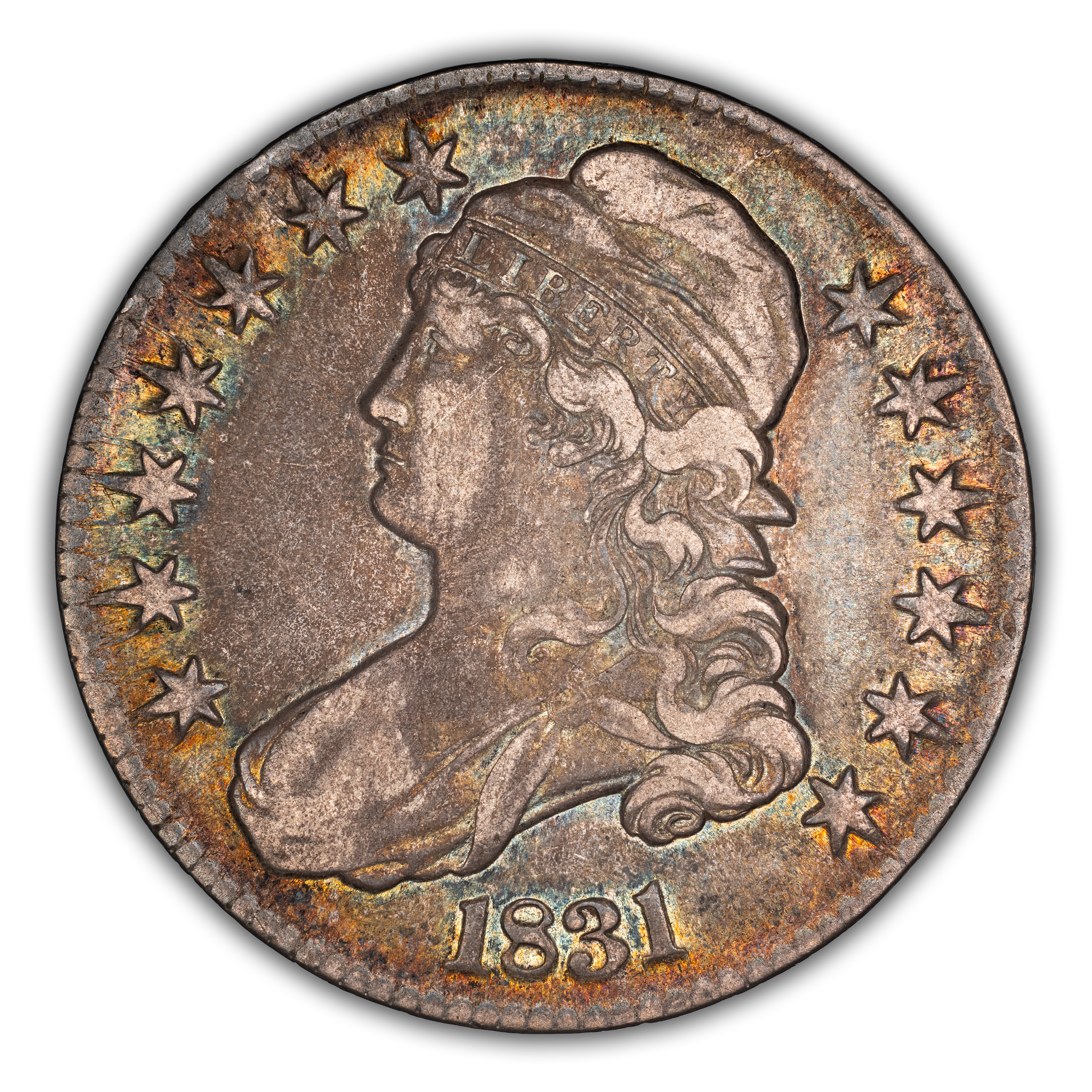 1831 50c O-108 MS thumbnail 3