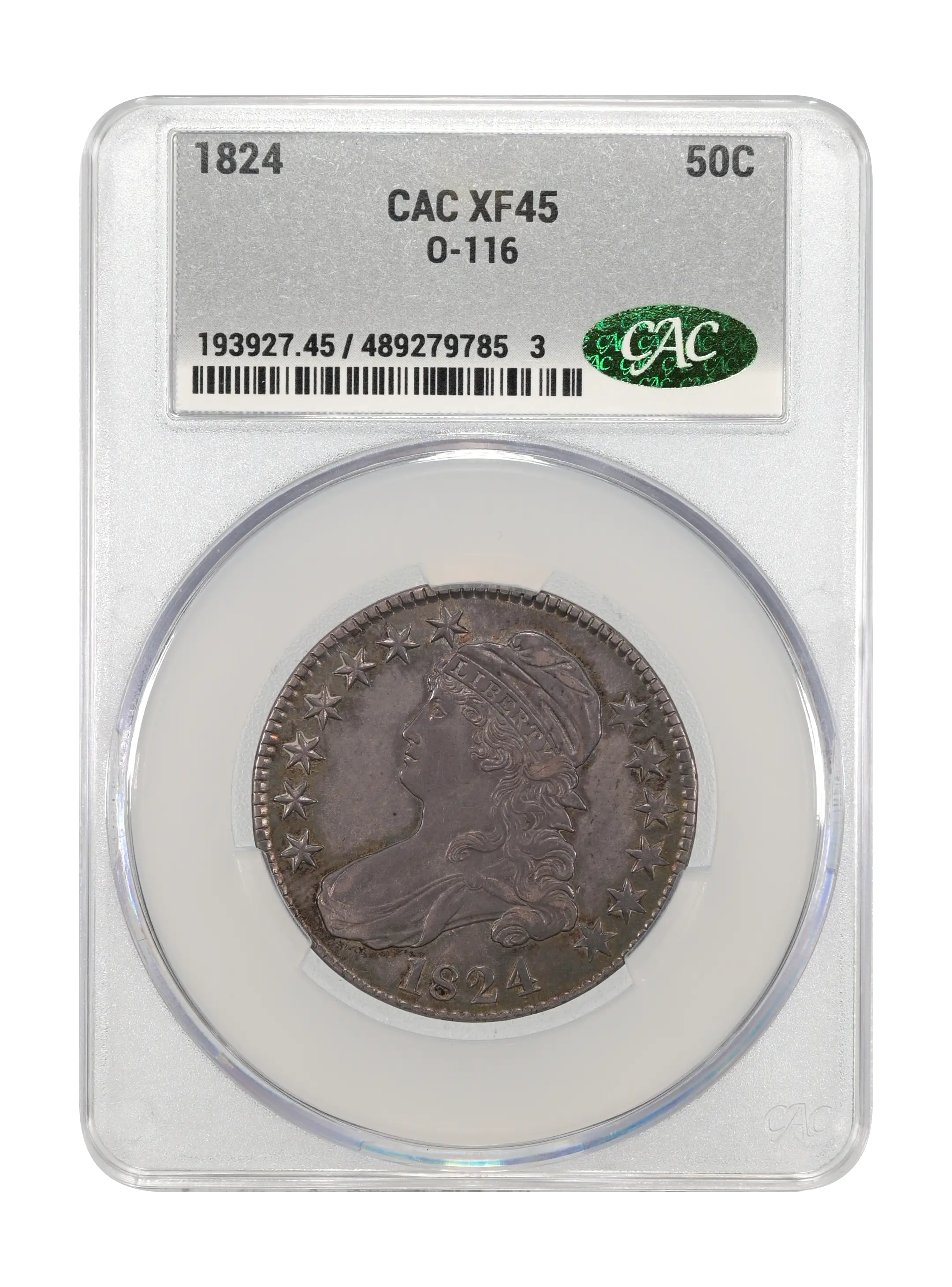 1824 50c O-116 MS thumbnail 8