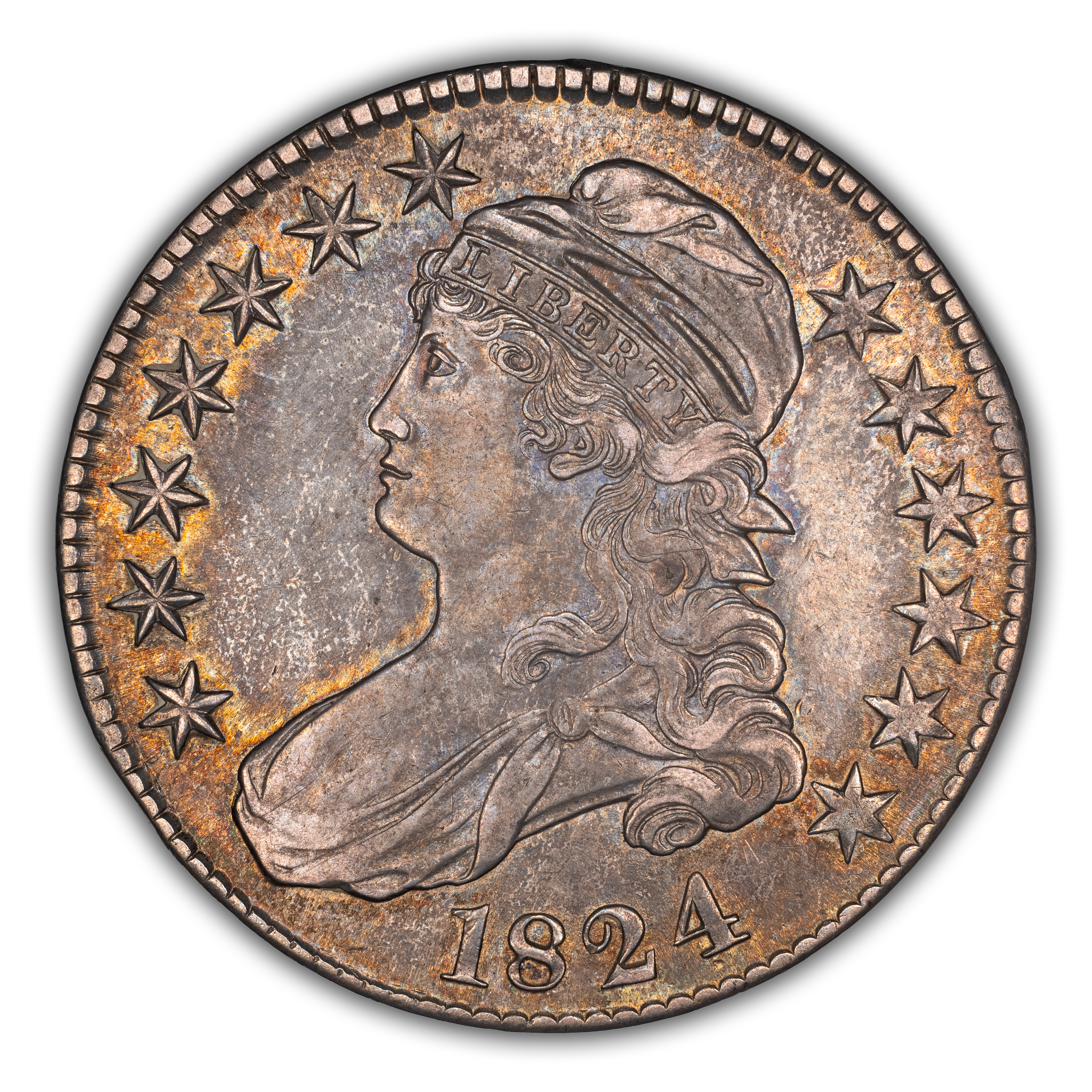 1824 50c O-116 MS thumbnail 2