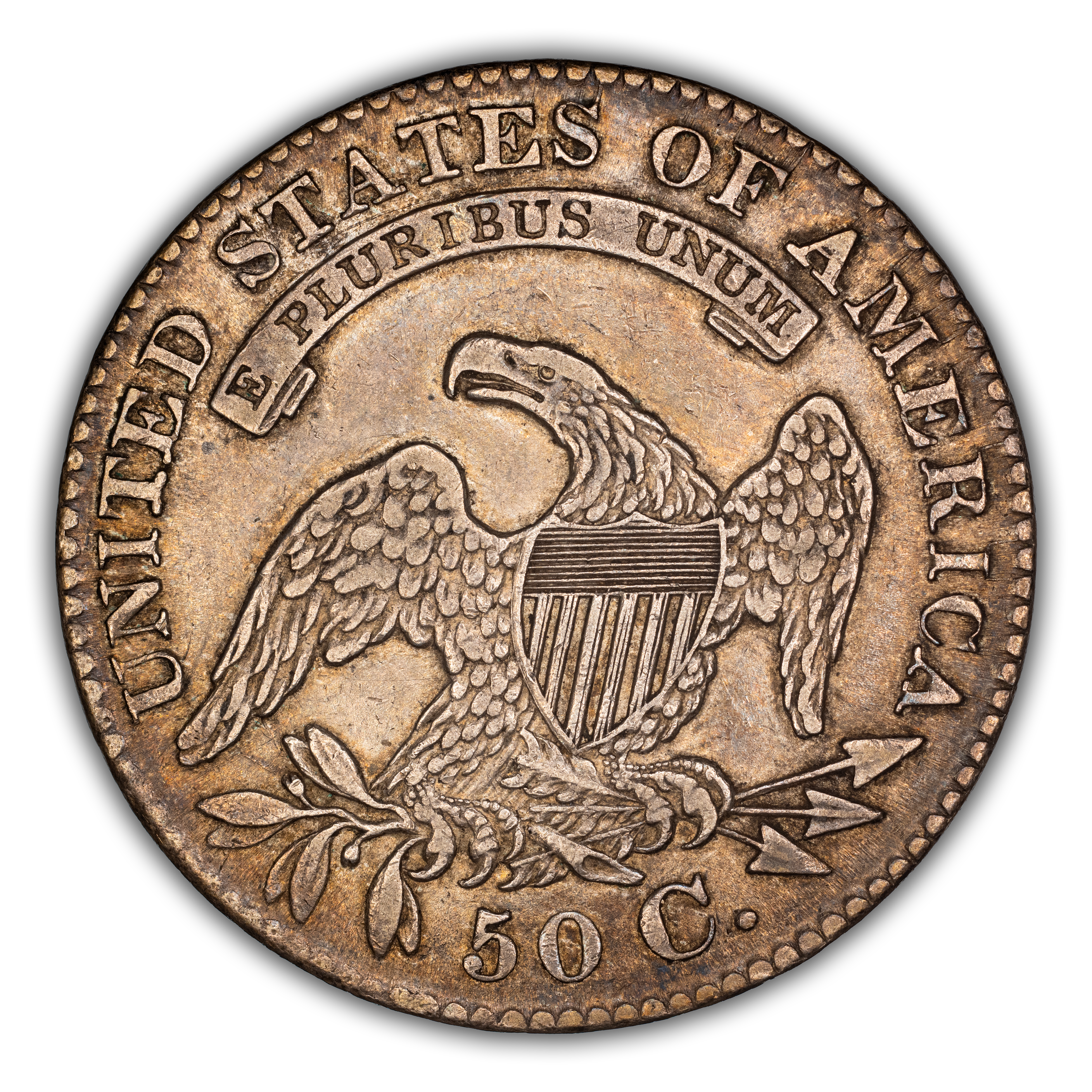 1829 50c Small Letters, O-114 MS thumbnail 8