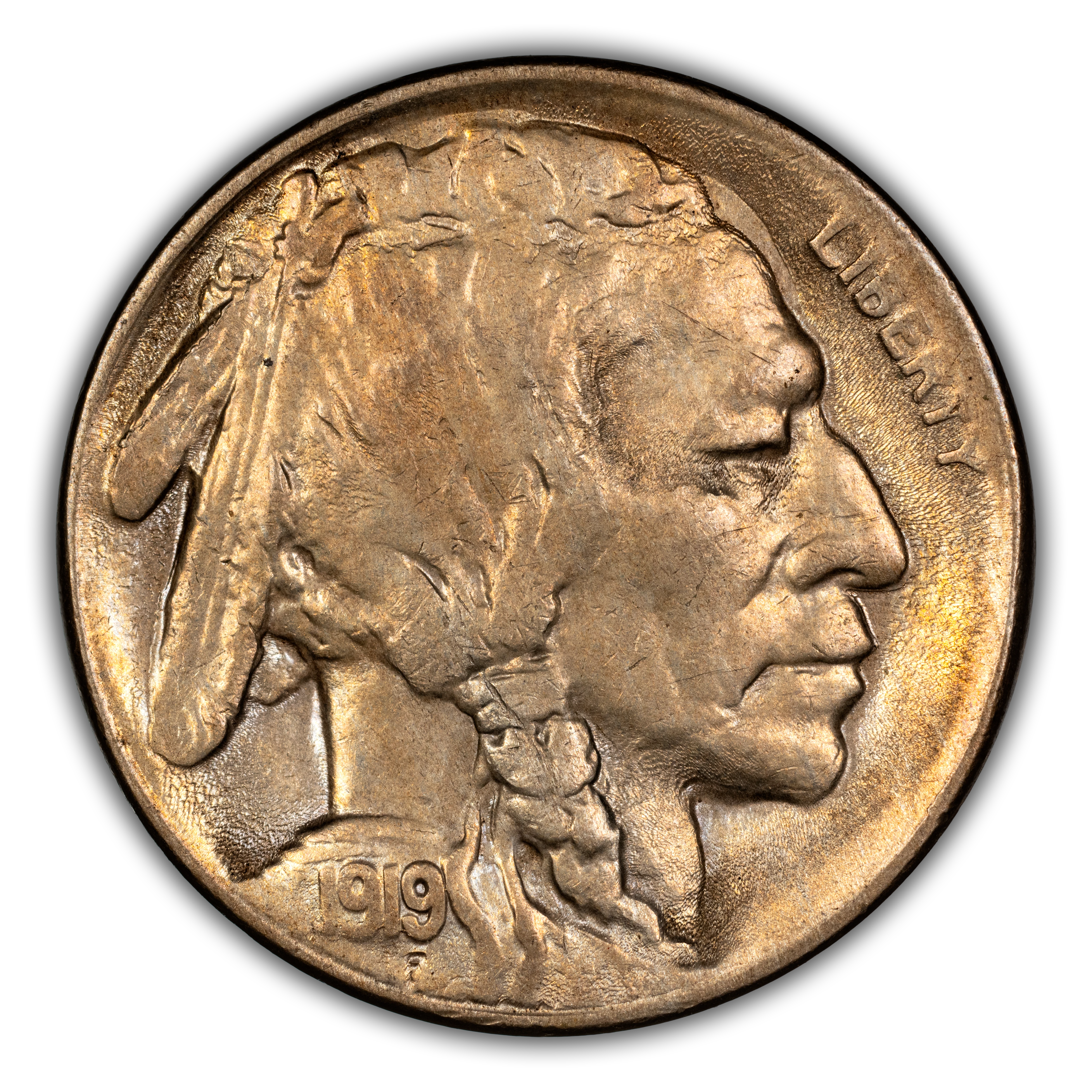 1919-S 5c MS thumbnail 3