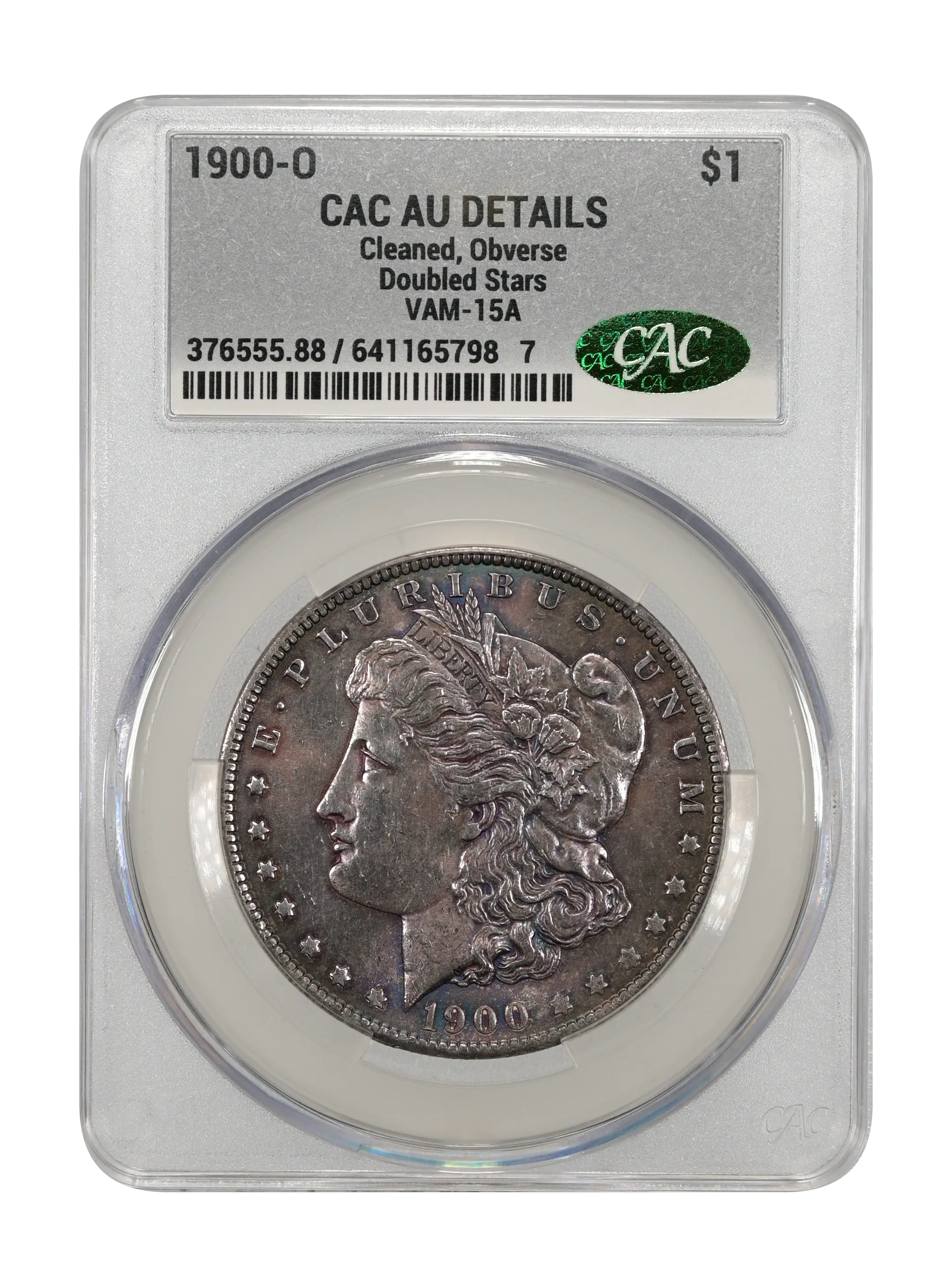 1900-O $1  Doubled Stars, VAM-15A MS thumbnail 5
