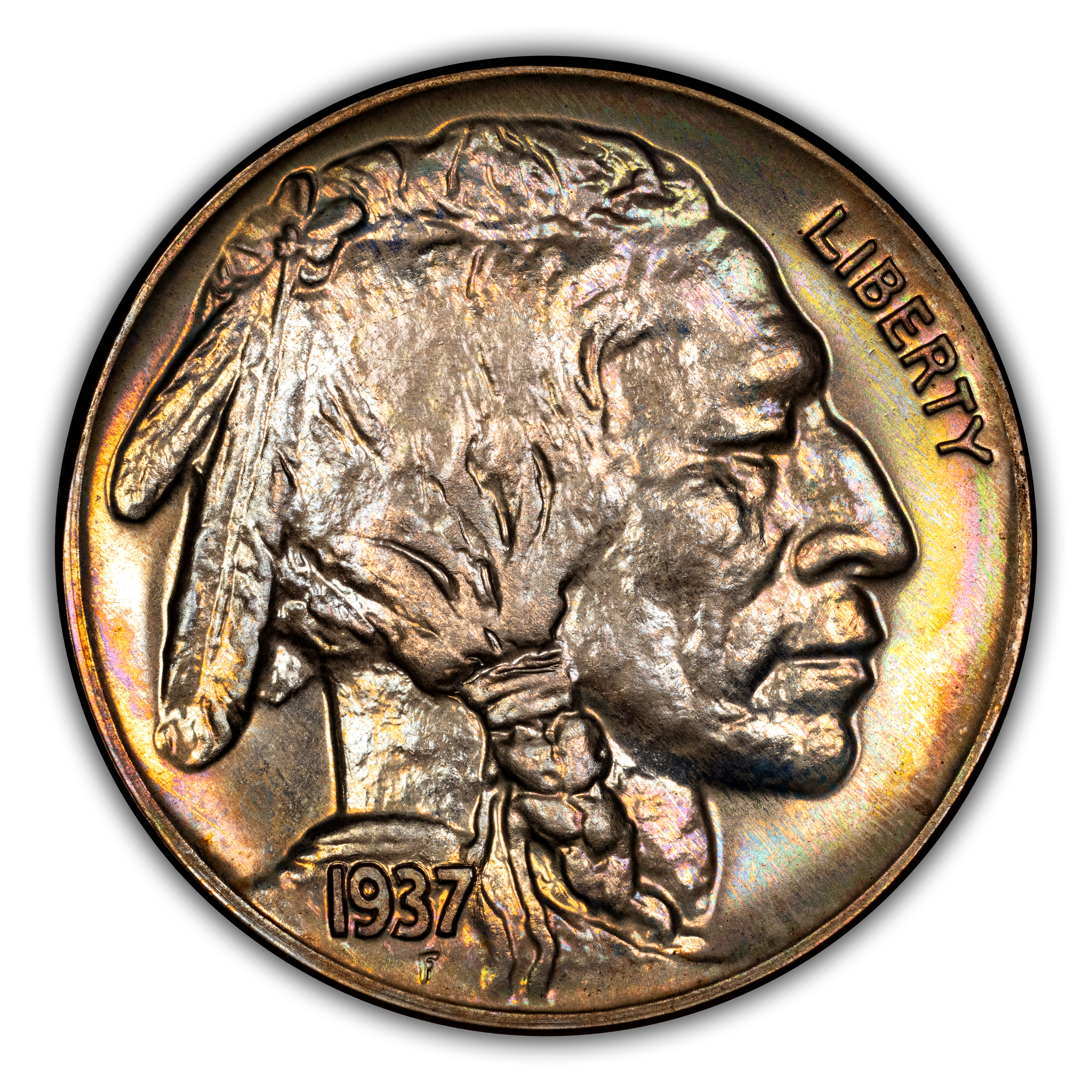 1937 5c PR thumbnail 4
