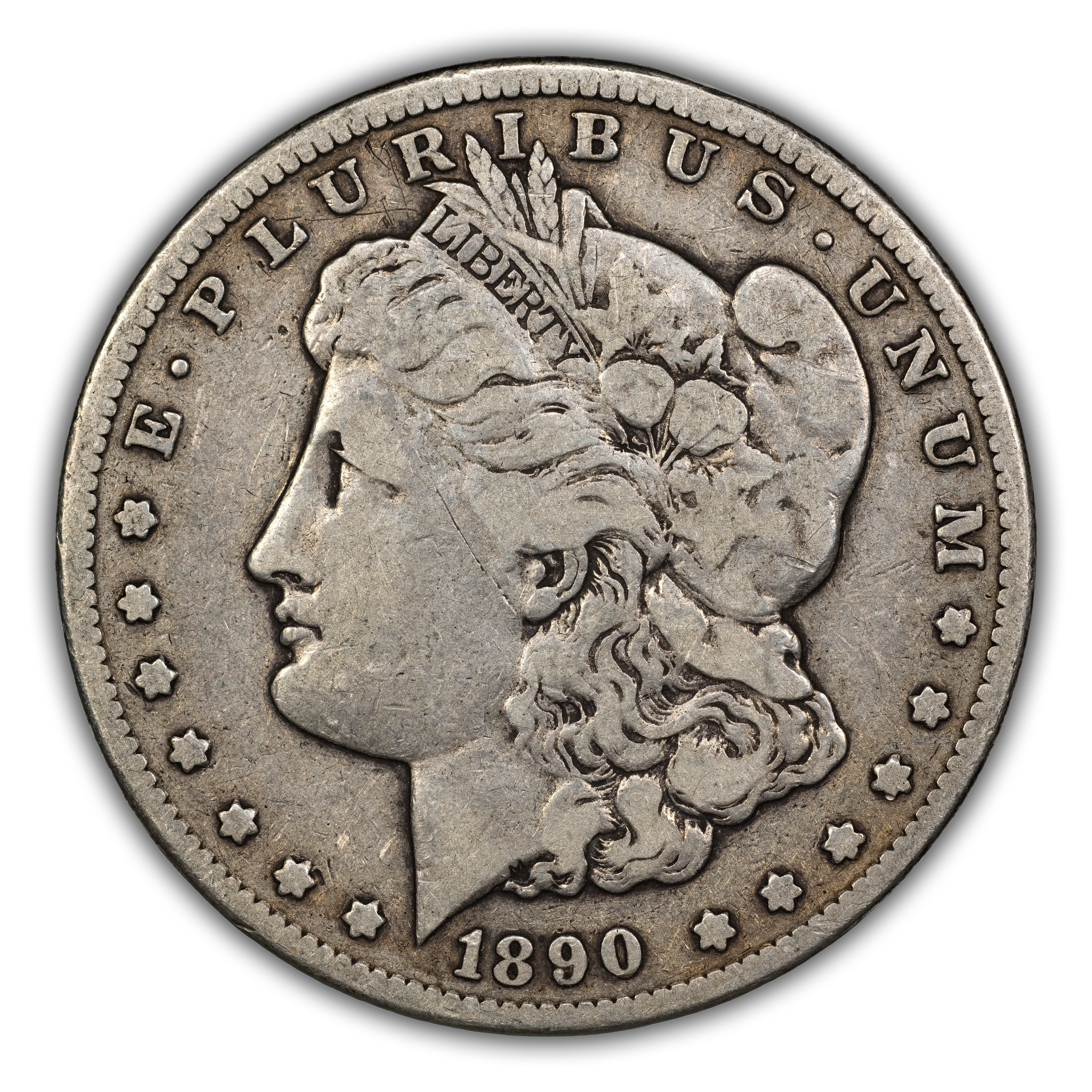 1890-CC $1  Doubled 90, VAM-3 MS thumbnail 2