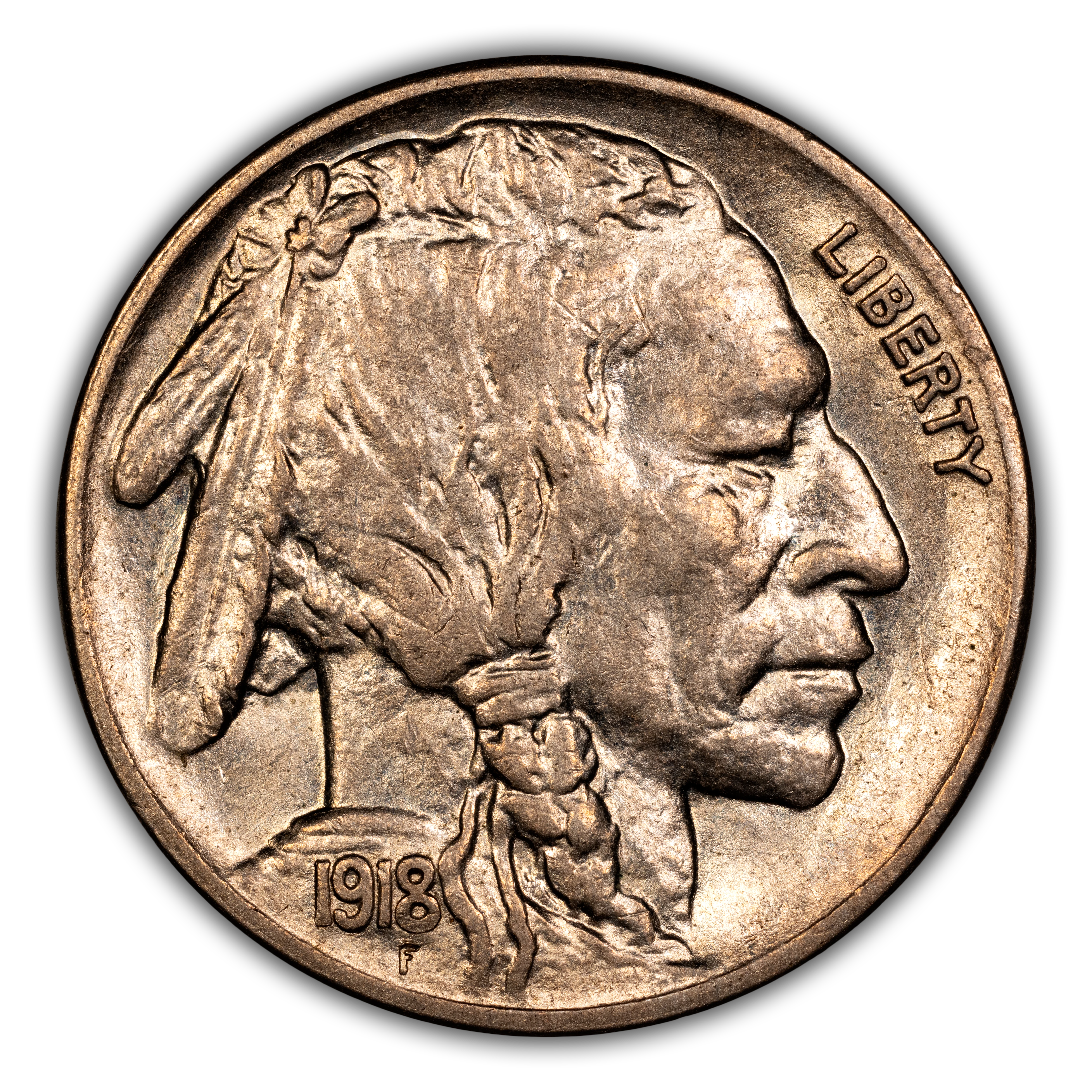 1918 5c MS61 CAC thumbnail 3