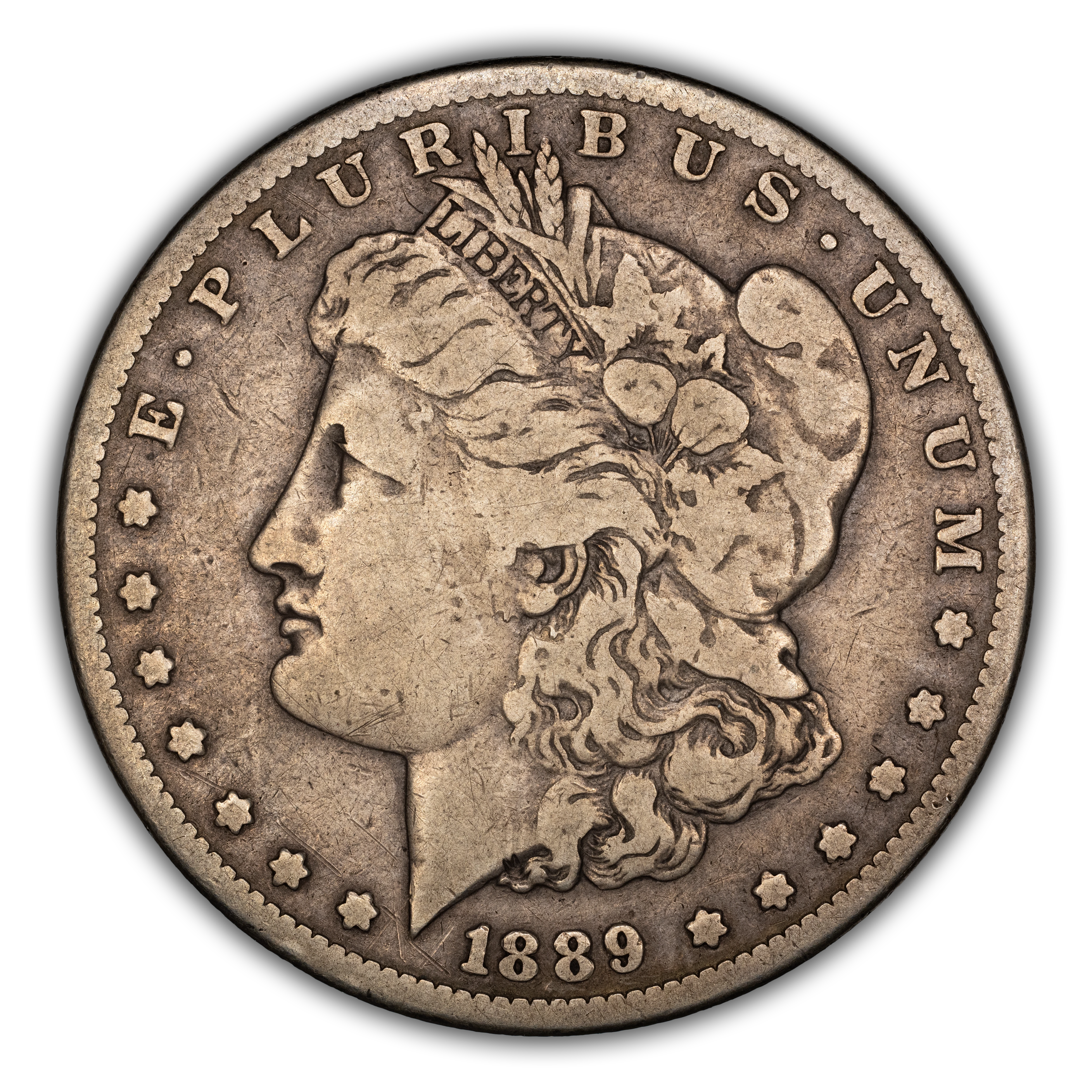 1889-CC $1  High 9, VAM-2A AU53 thumbnail 2