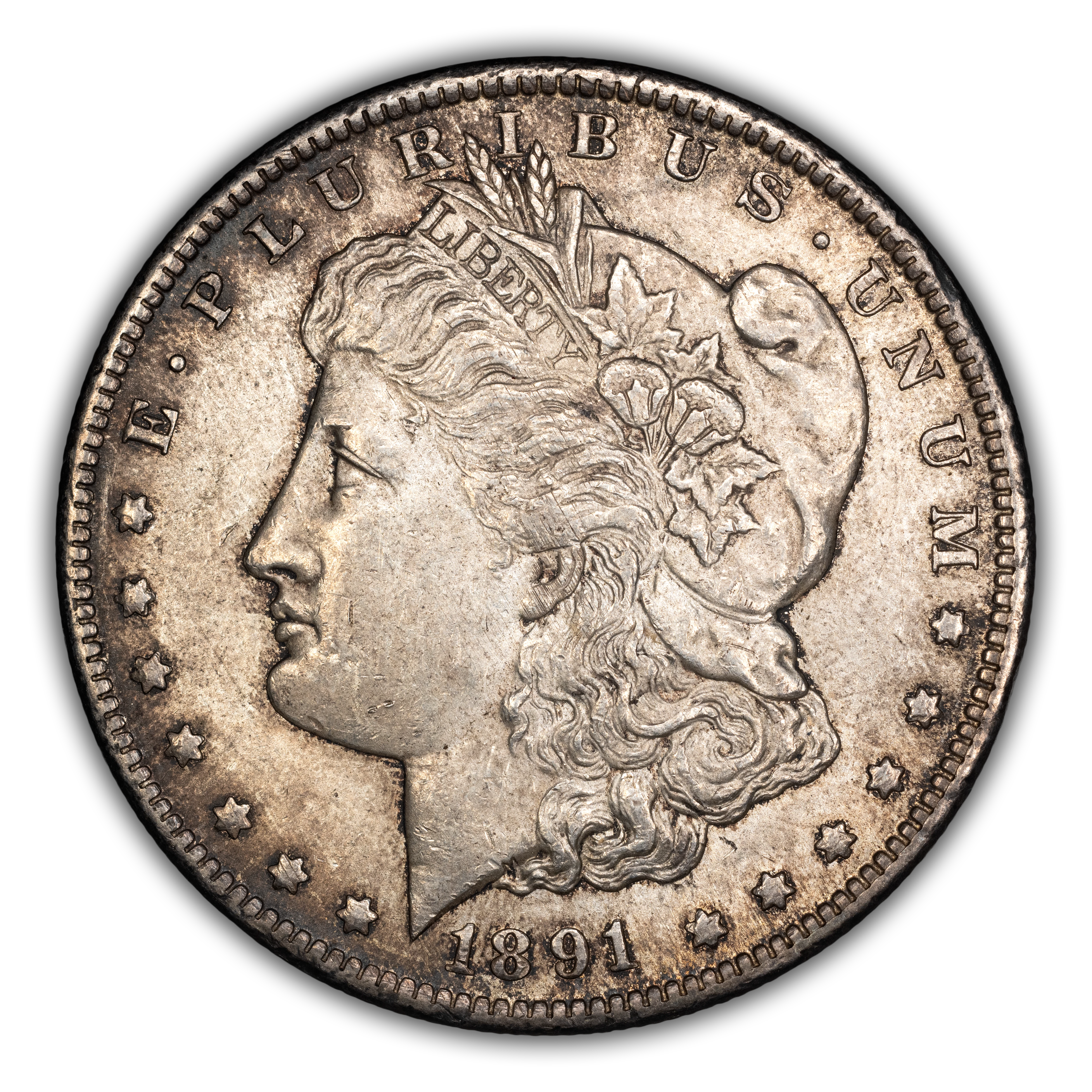 1891-CC $1  Normal Date, C/C Right, VAM-8 MS thumbnail 12