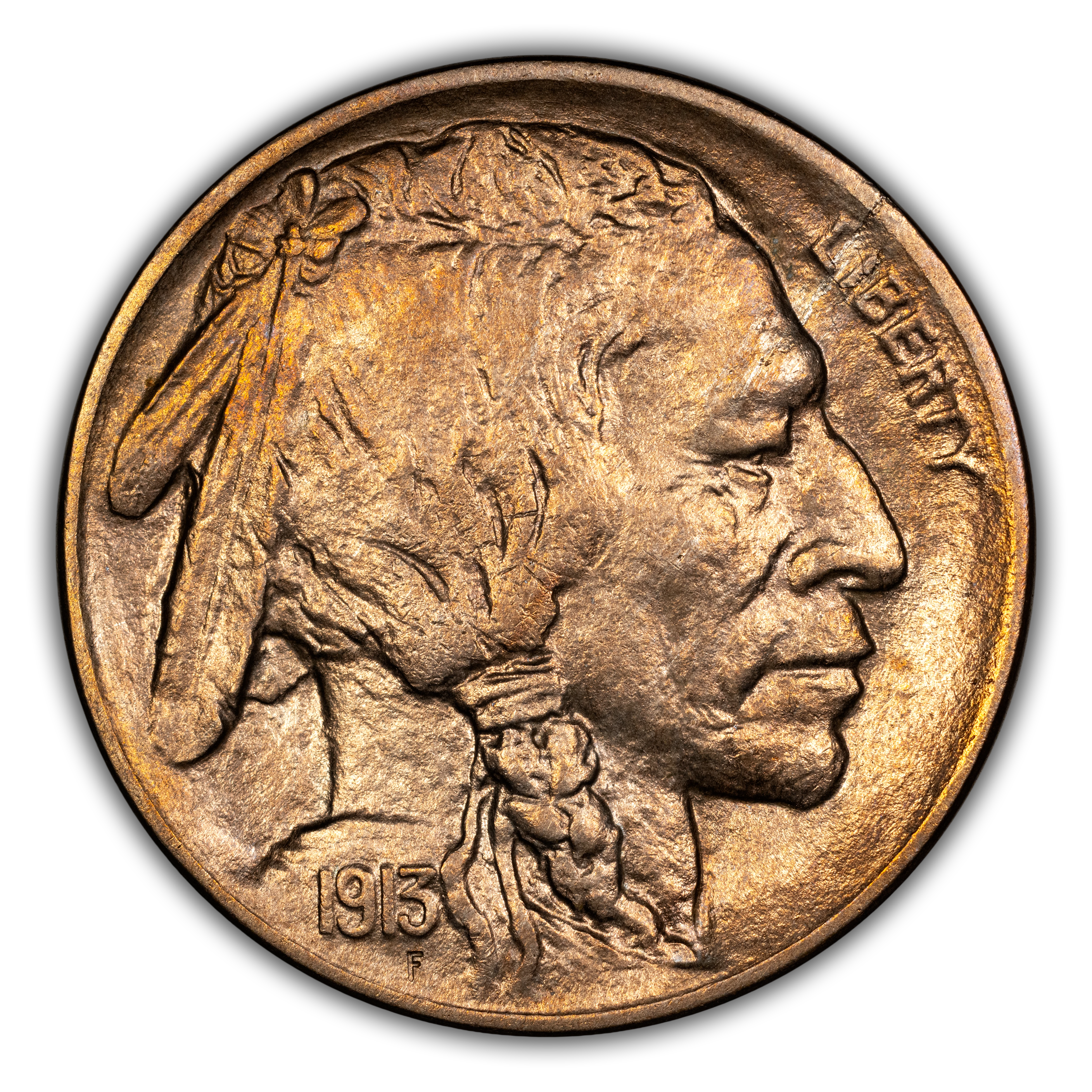 1913-D 5c Buffalo, Type 1 MS thumbnail 3