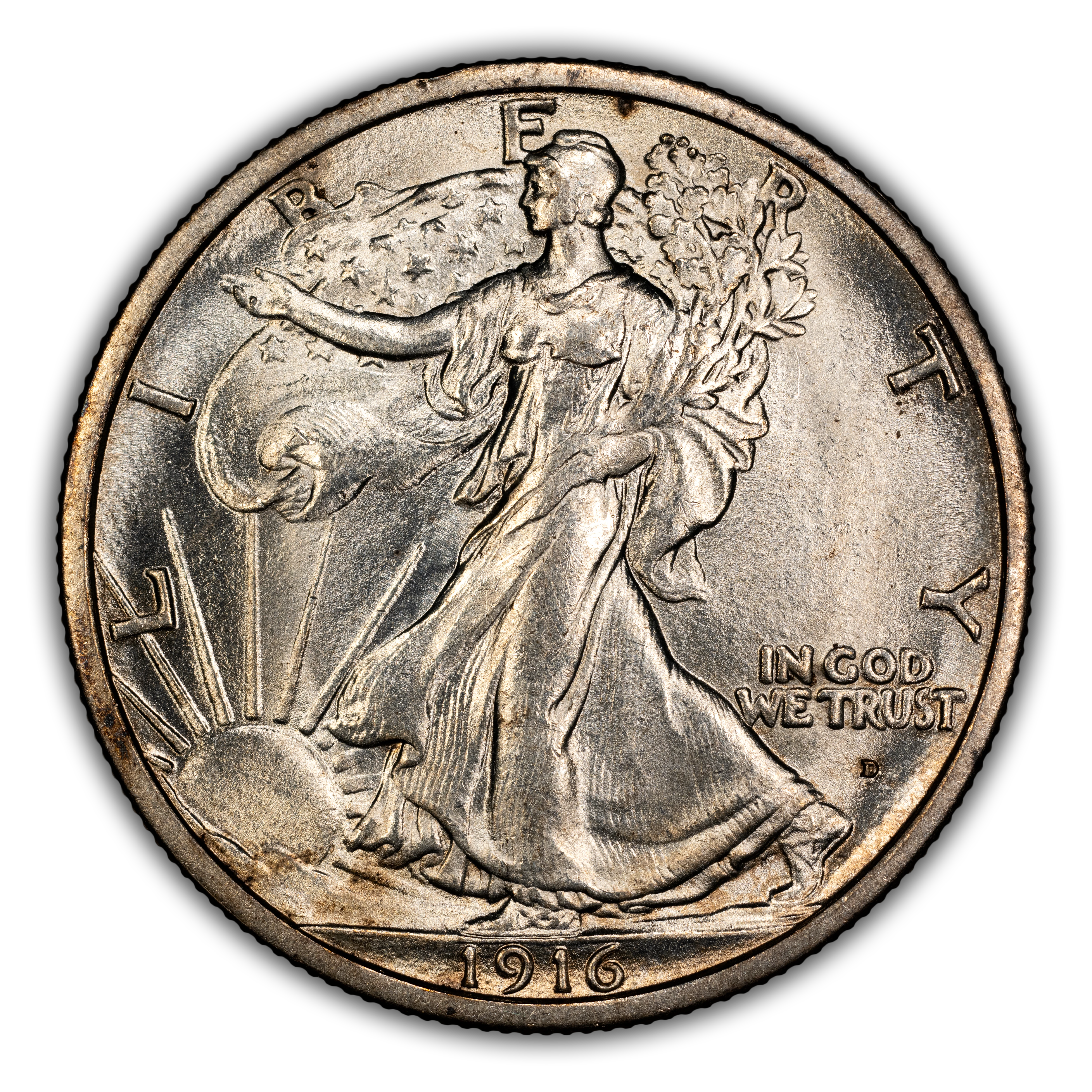 1916-D 50c MS63 CAC thumbnail 3