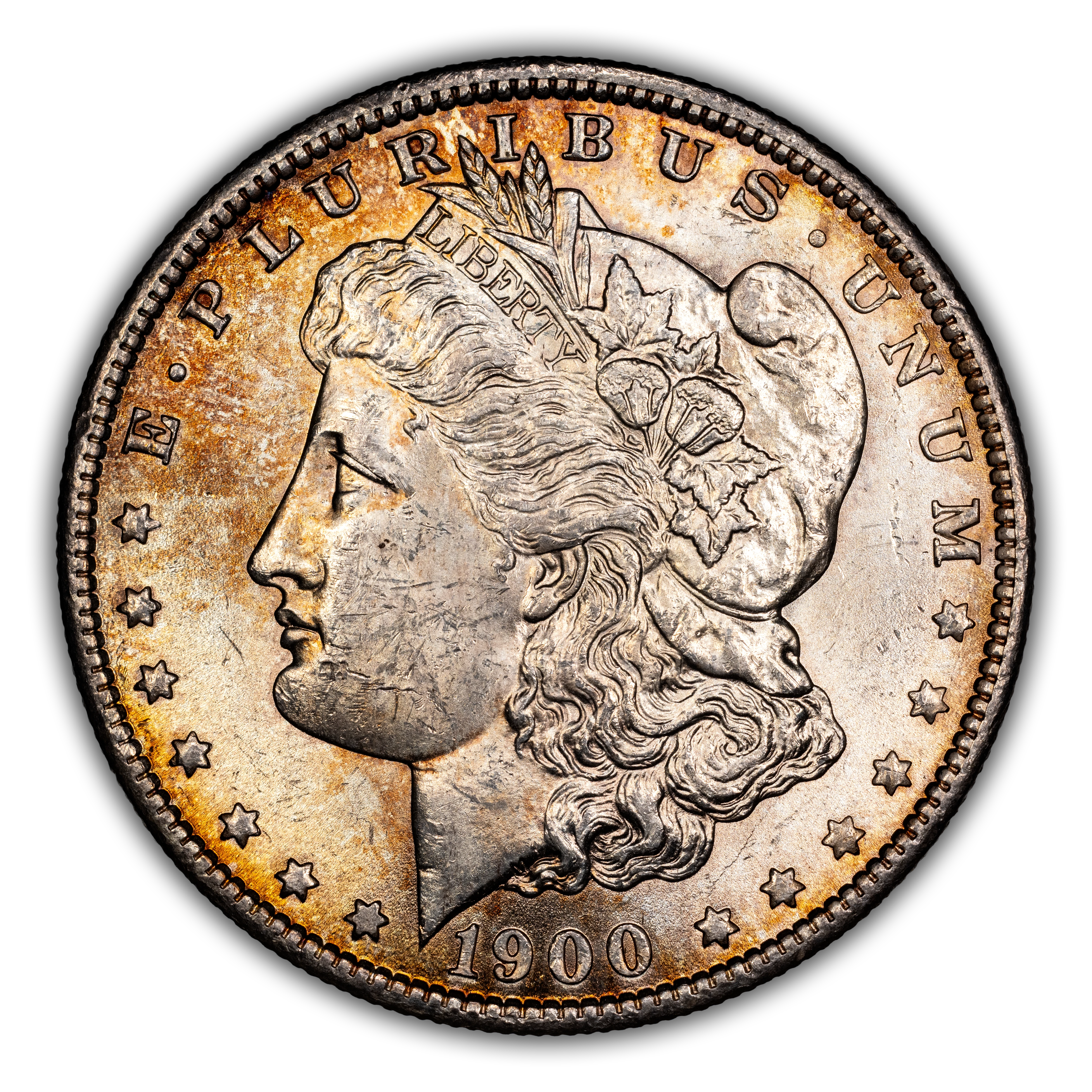 1900-O/CC $1 AU58 CAC thumbnail 10
