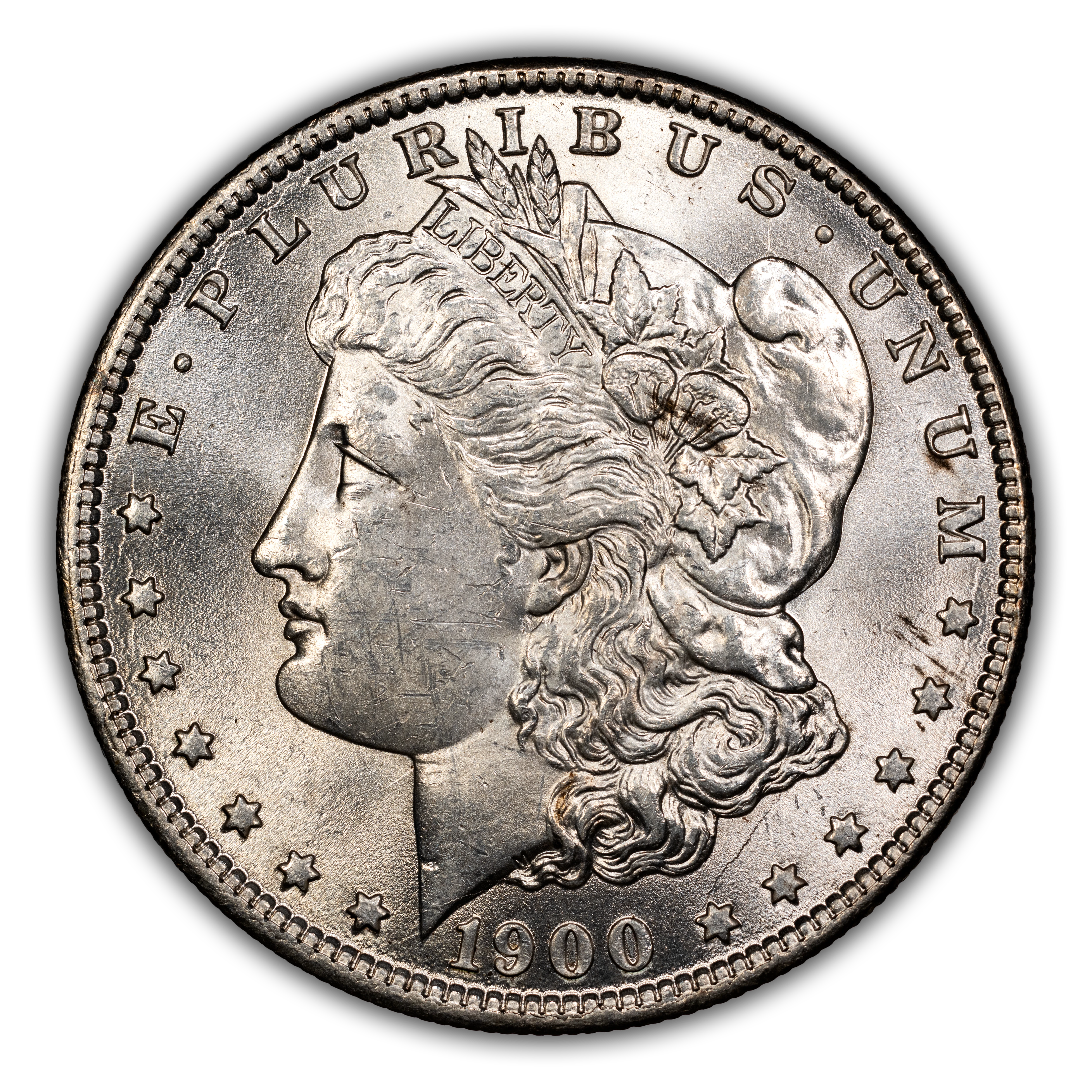 1900-O/CC $1 AU58 CAC thumbnail 11