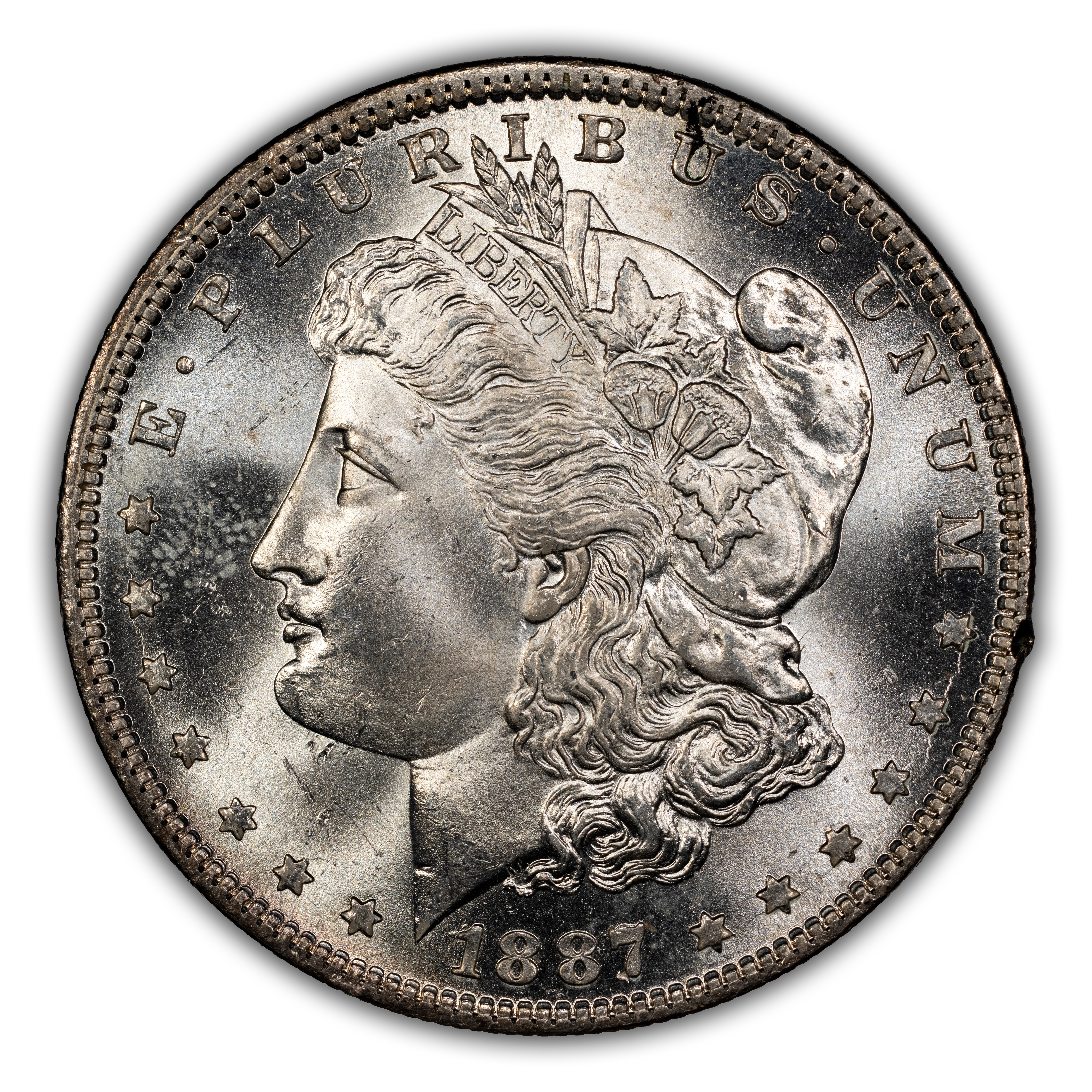 1887-O $1  Doubled Date, Clashed, VAM-2A MS thumbnail 2