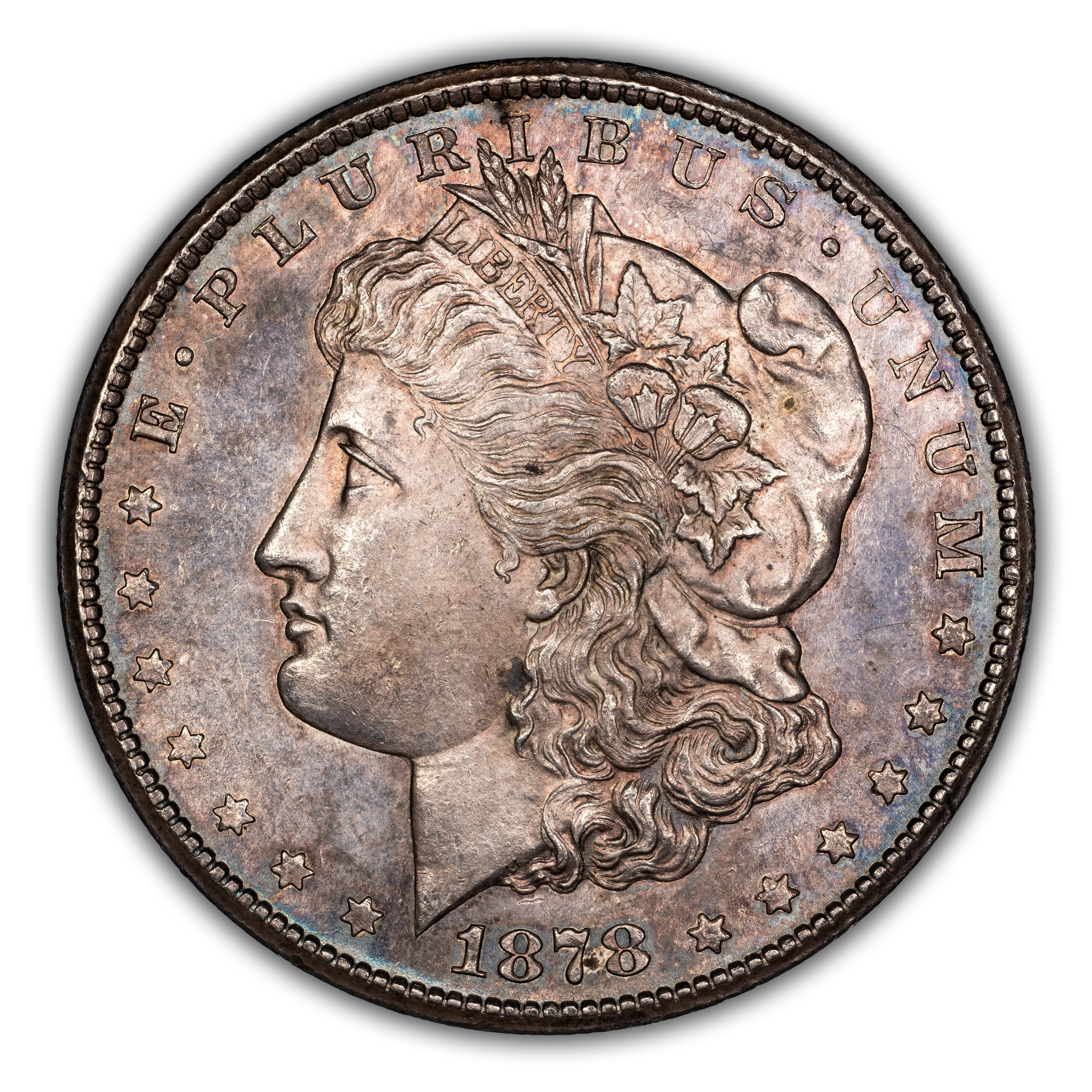 1878-CC $1  Spiked Lip, VAM-15 MS thumbnail 2