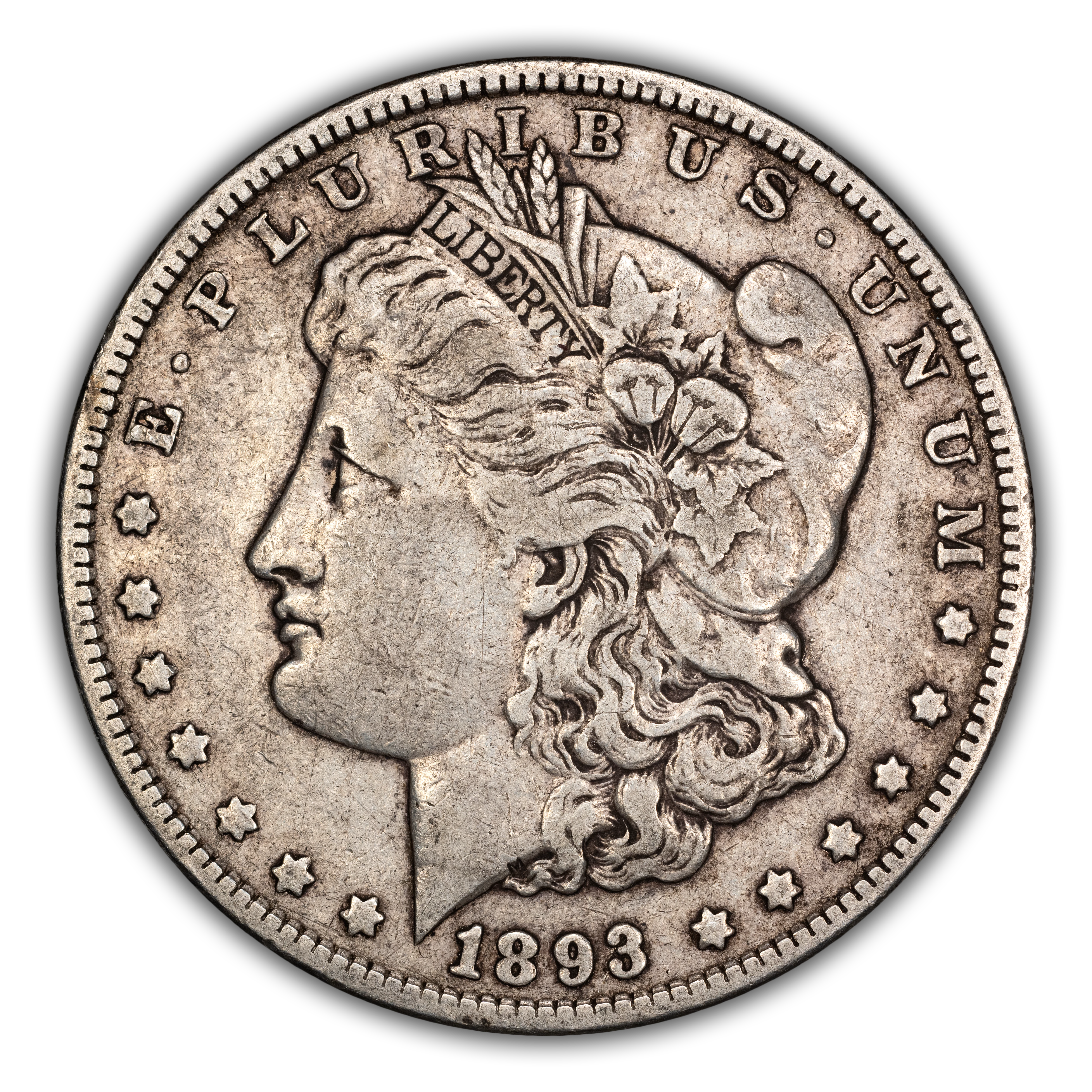 1893 $1 MS60 CAC thumbnail 4