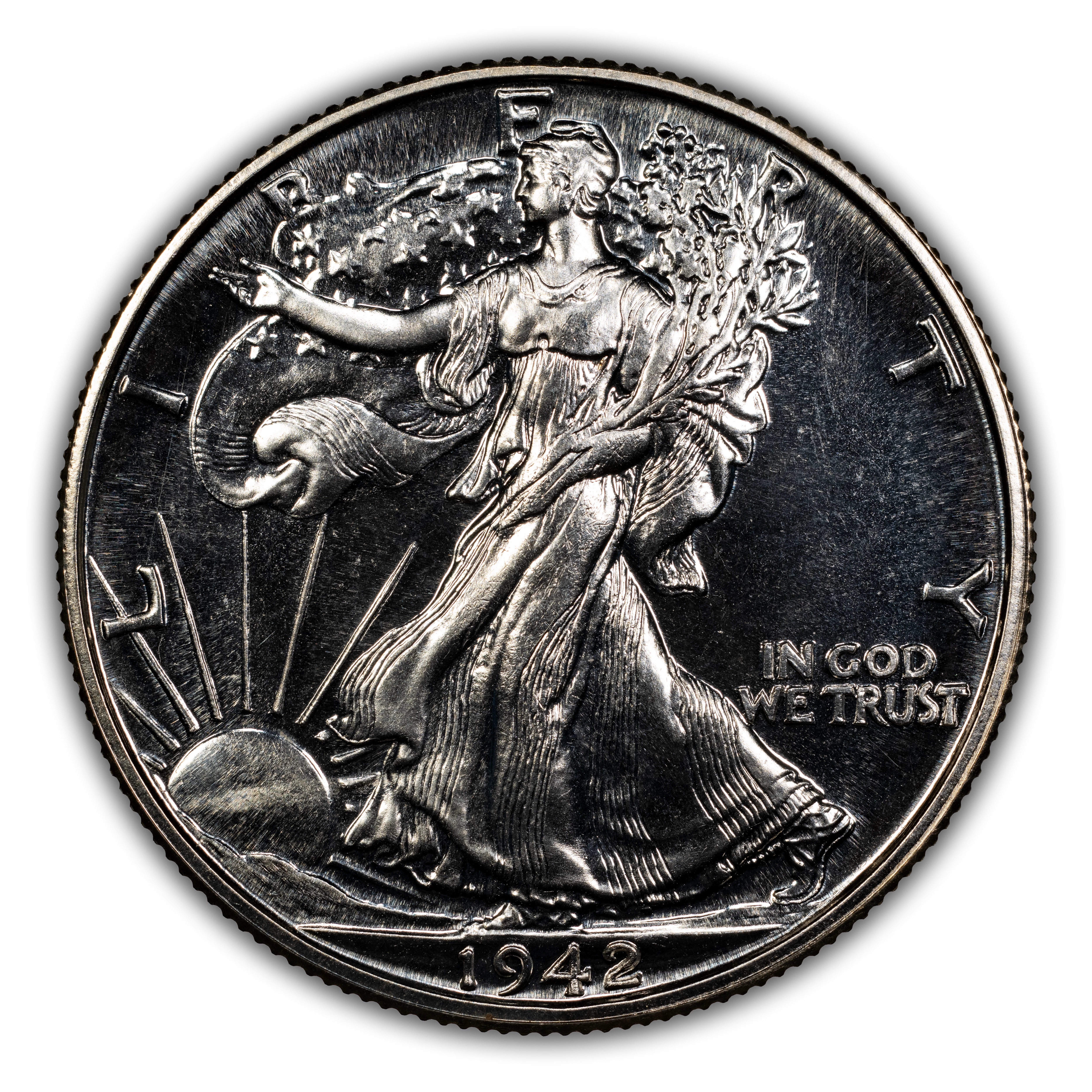 1942 50c PR66 CAC thumbnail 4