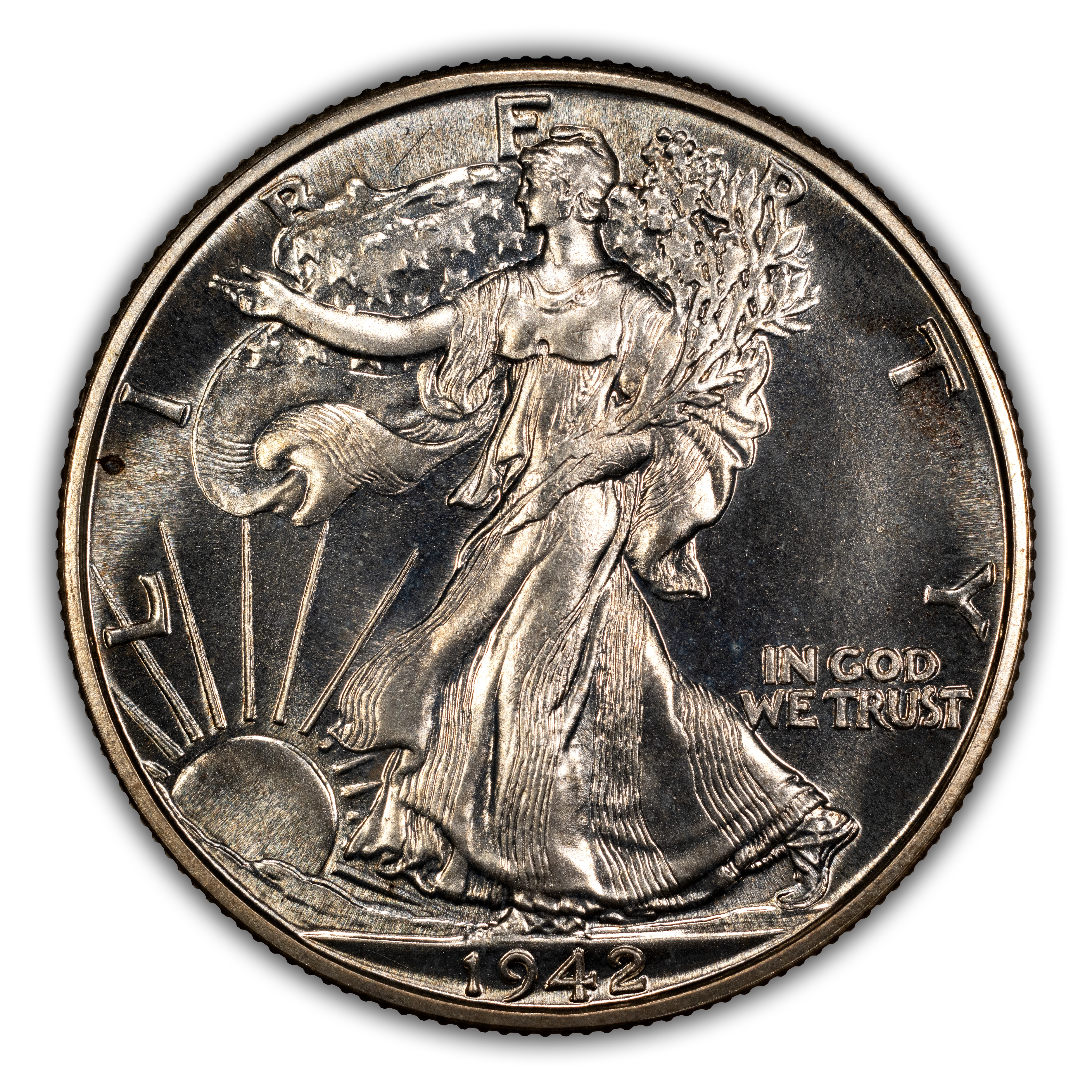 1942 50c PR66 CAC thumbnail 5