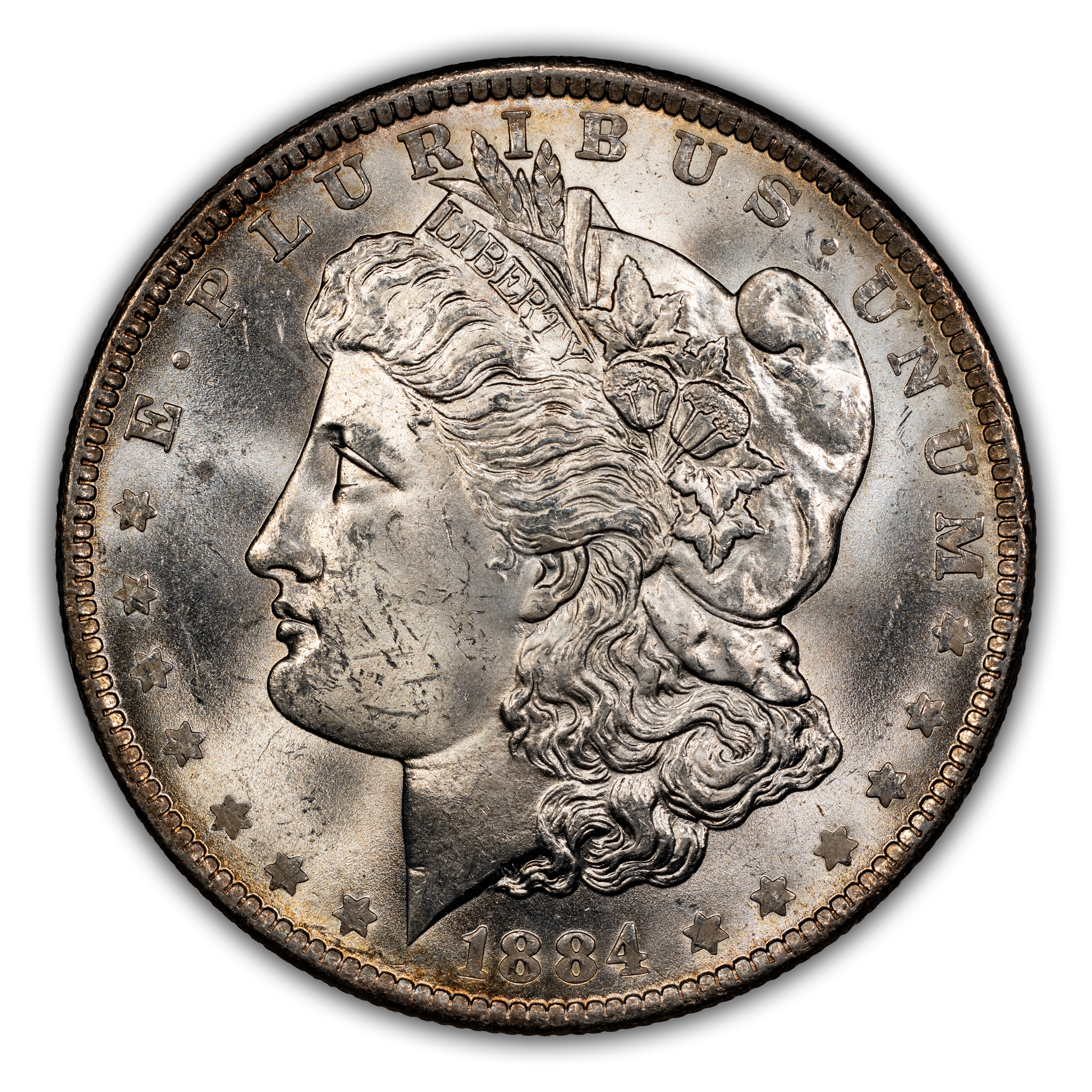 1884-O $1  Doubled Arrows, VAM-39 MS thumbnail 2